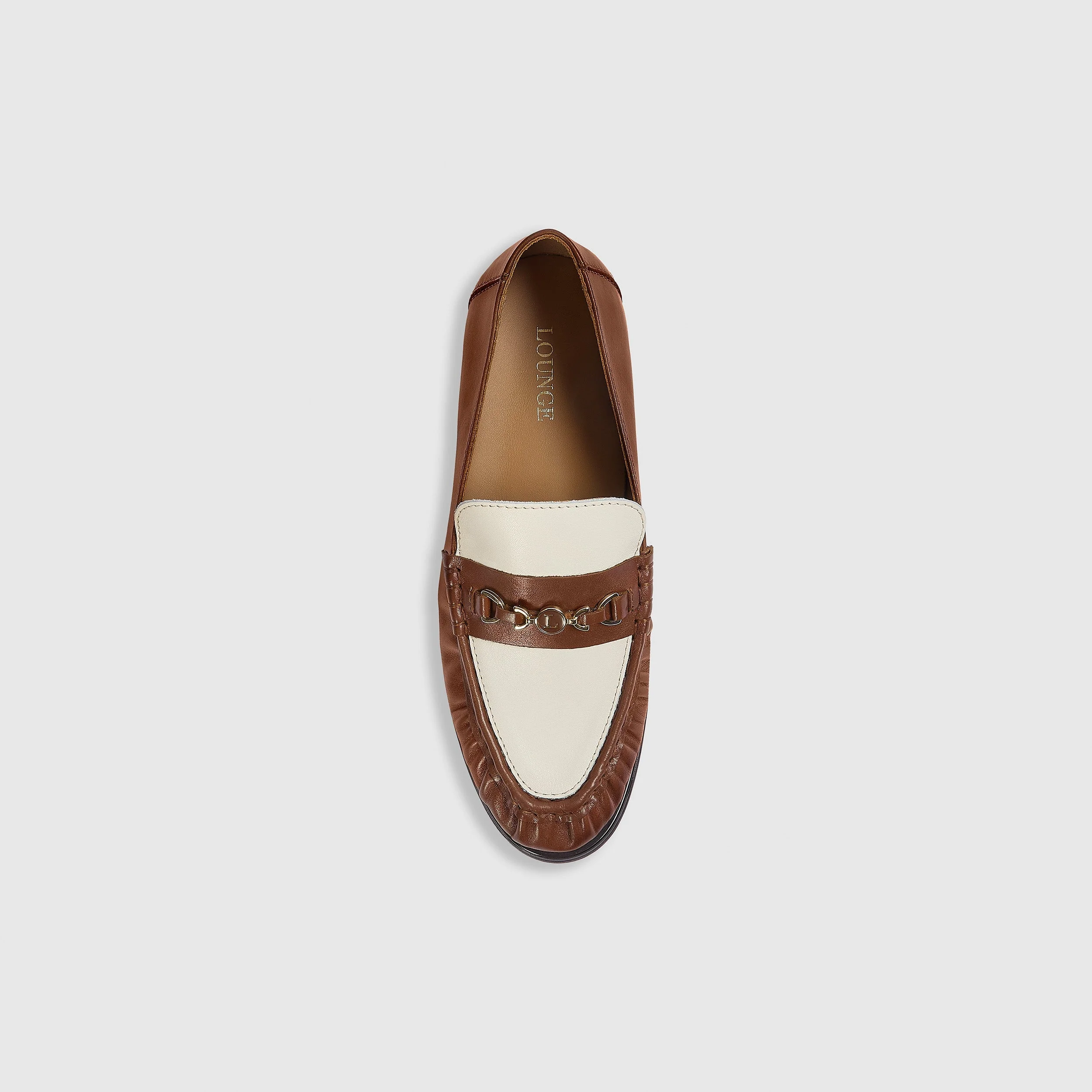 Agnes Loafers - Tan/Cream - Image 2