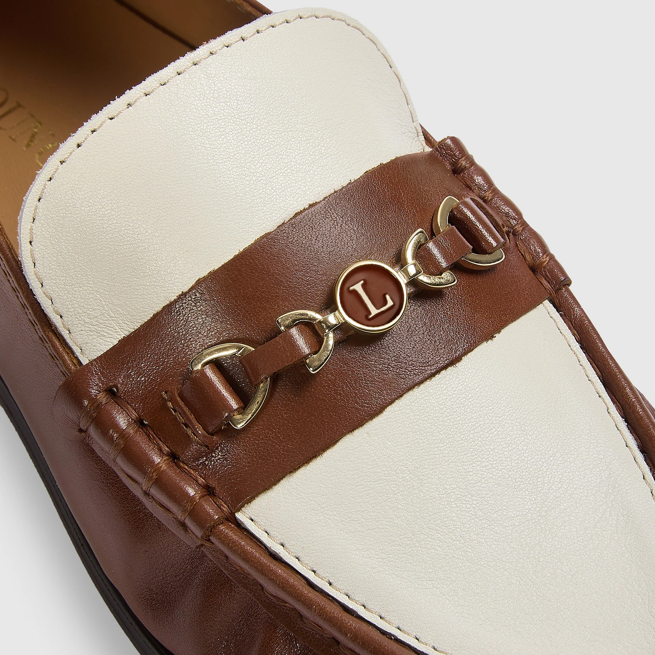 Agnes Loafers - Tan/Cream - Image 5