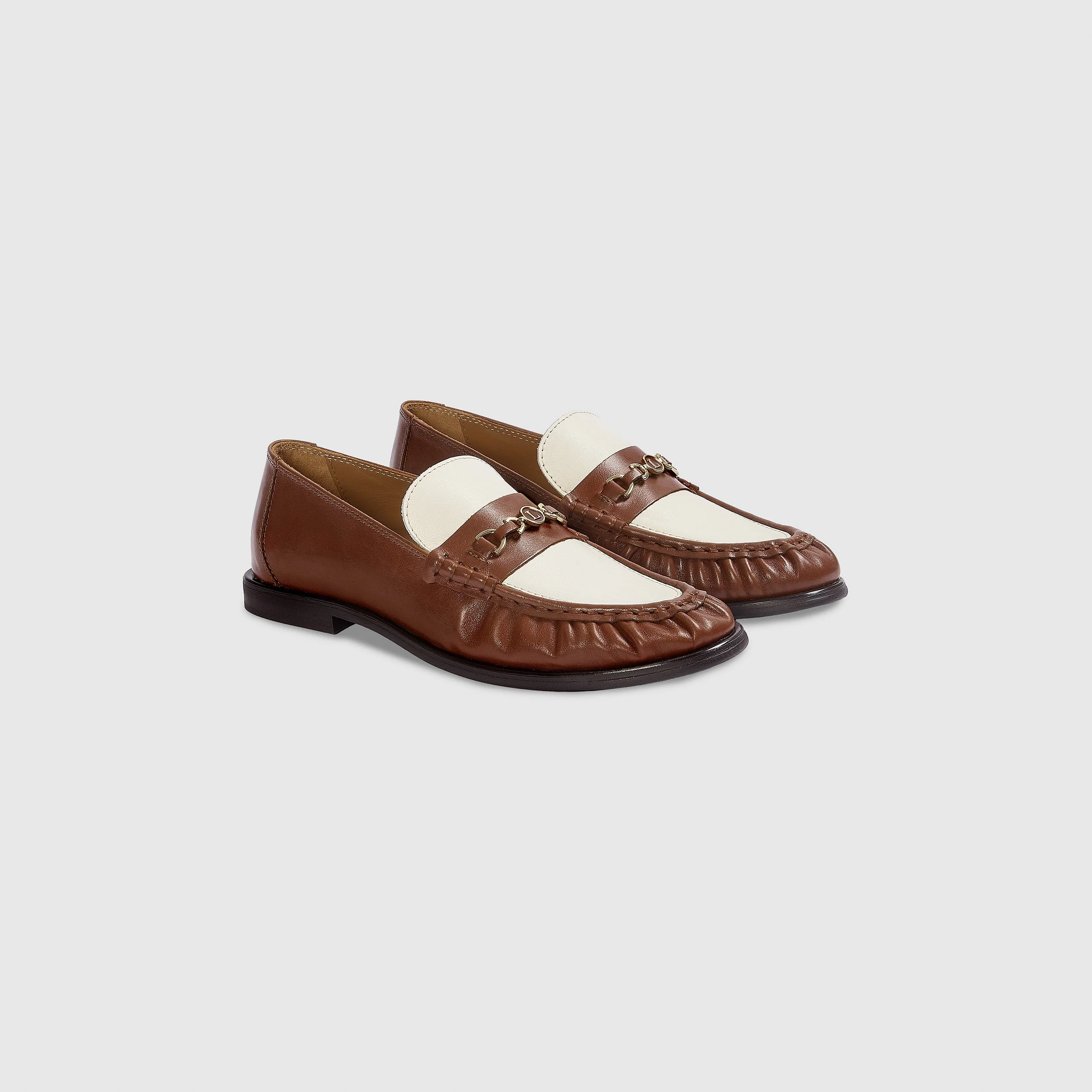 Agnes Loafers - Tan/Cream - Image 6