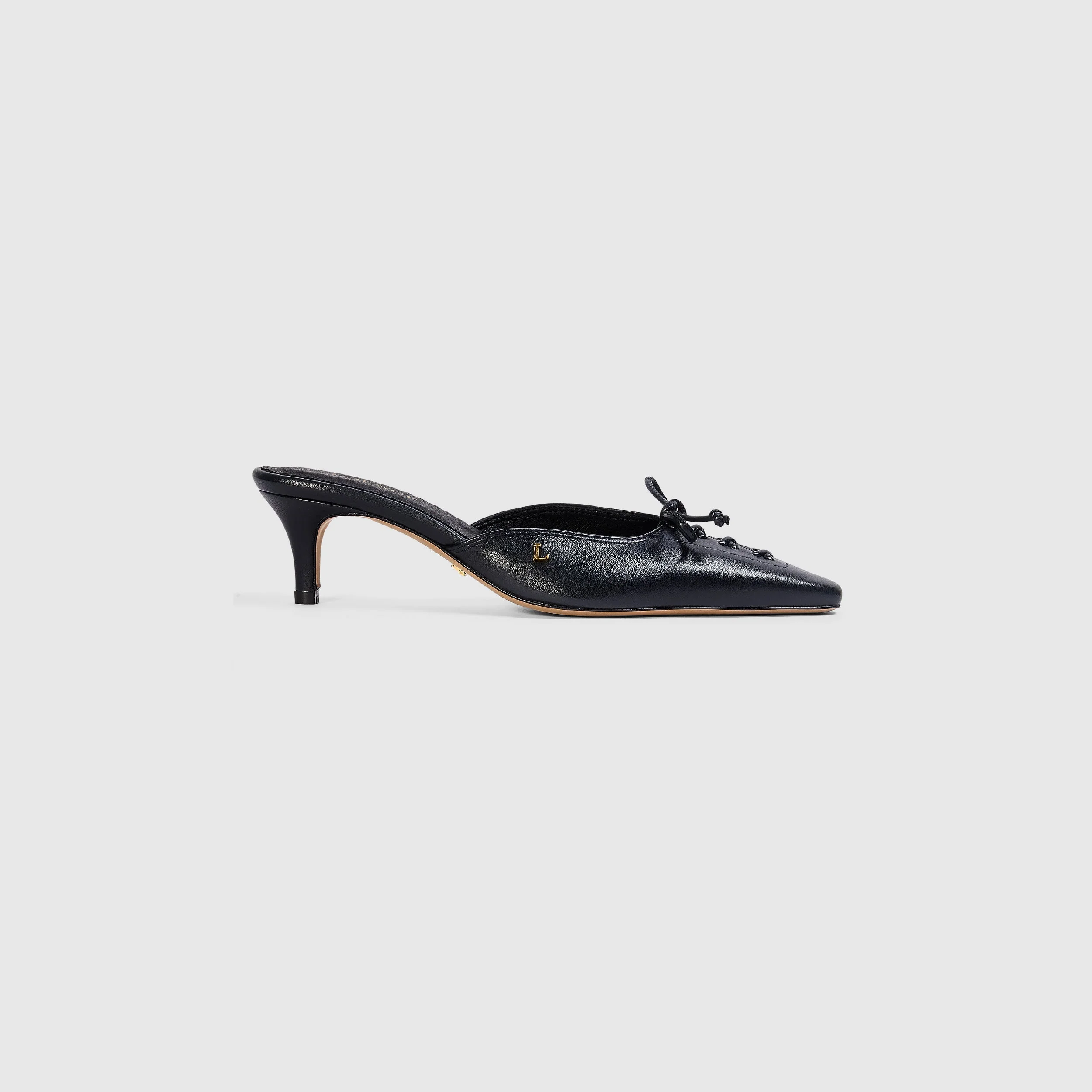 Annabelle Kitten Heels - Black - Image 2