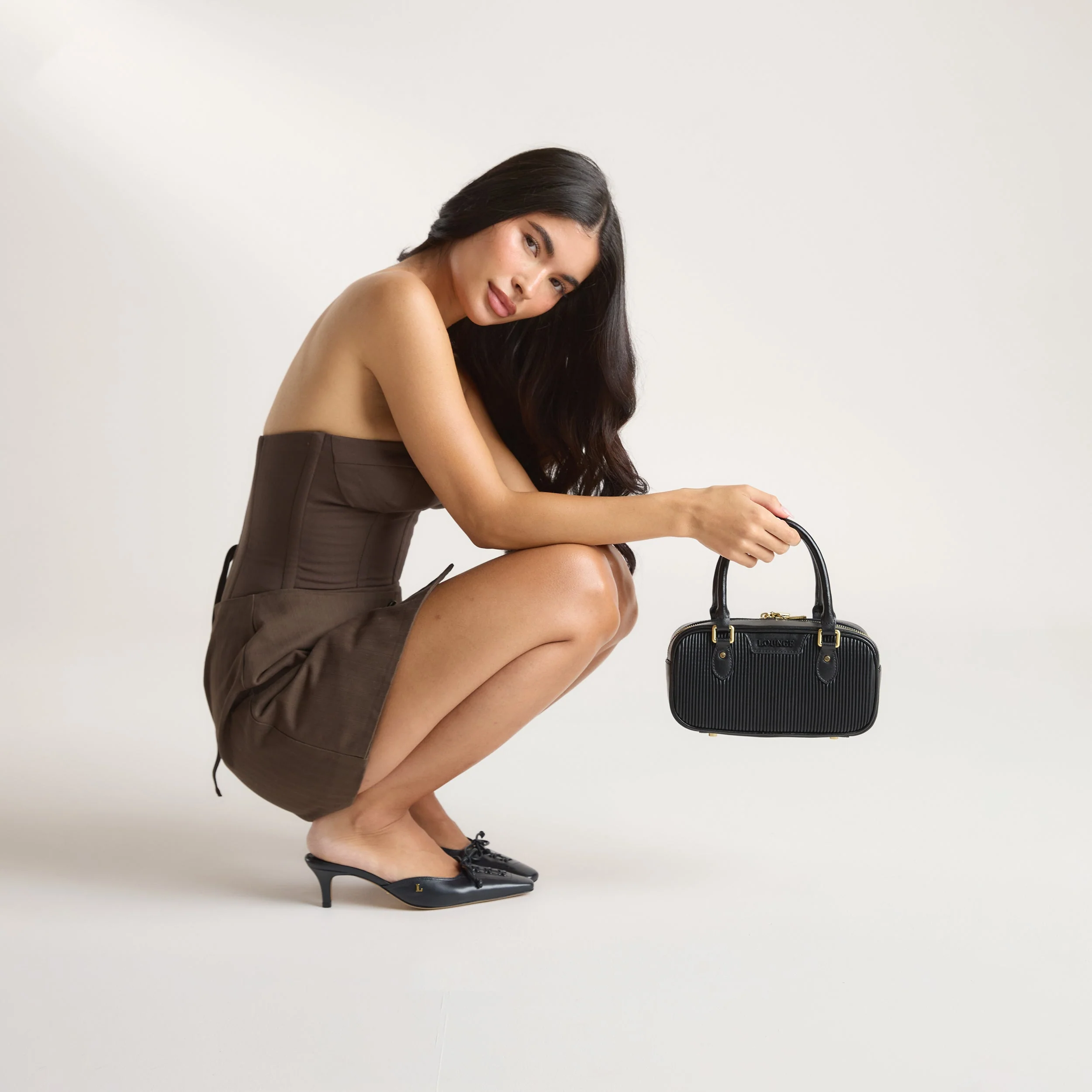 Annika Bowling Bag - Black - Image 7