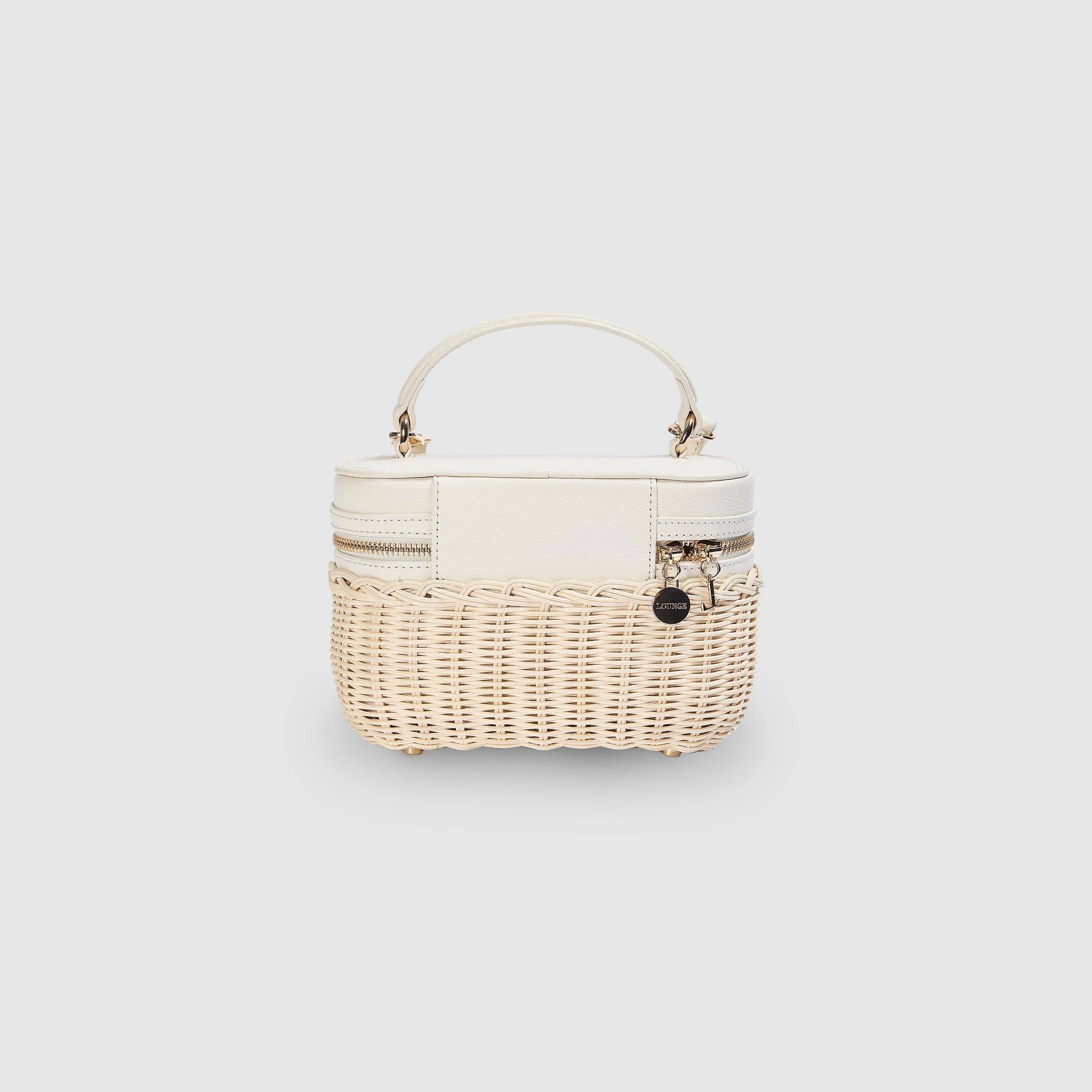Arlowe Basket Bag - Cream - Image 2