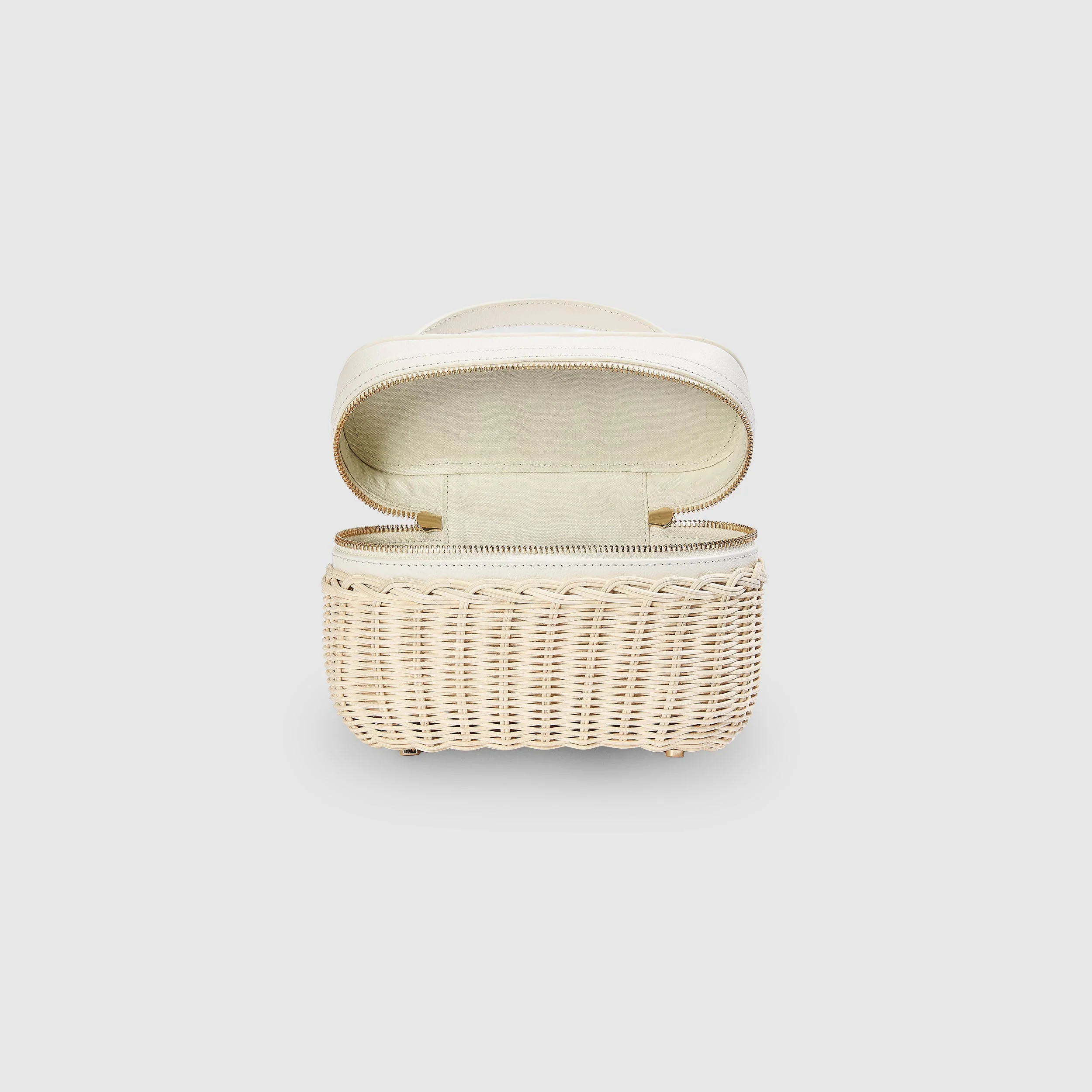 Arlowe Basket Bag - Cream - Image 6