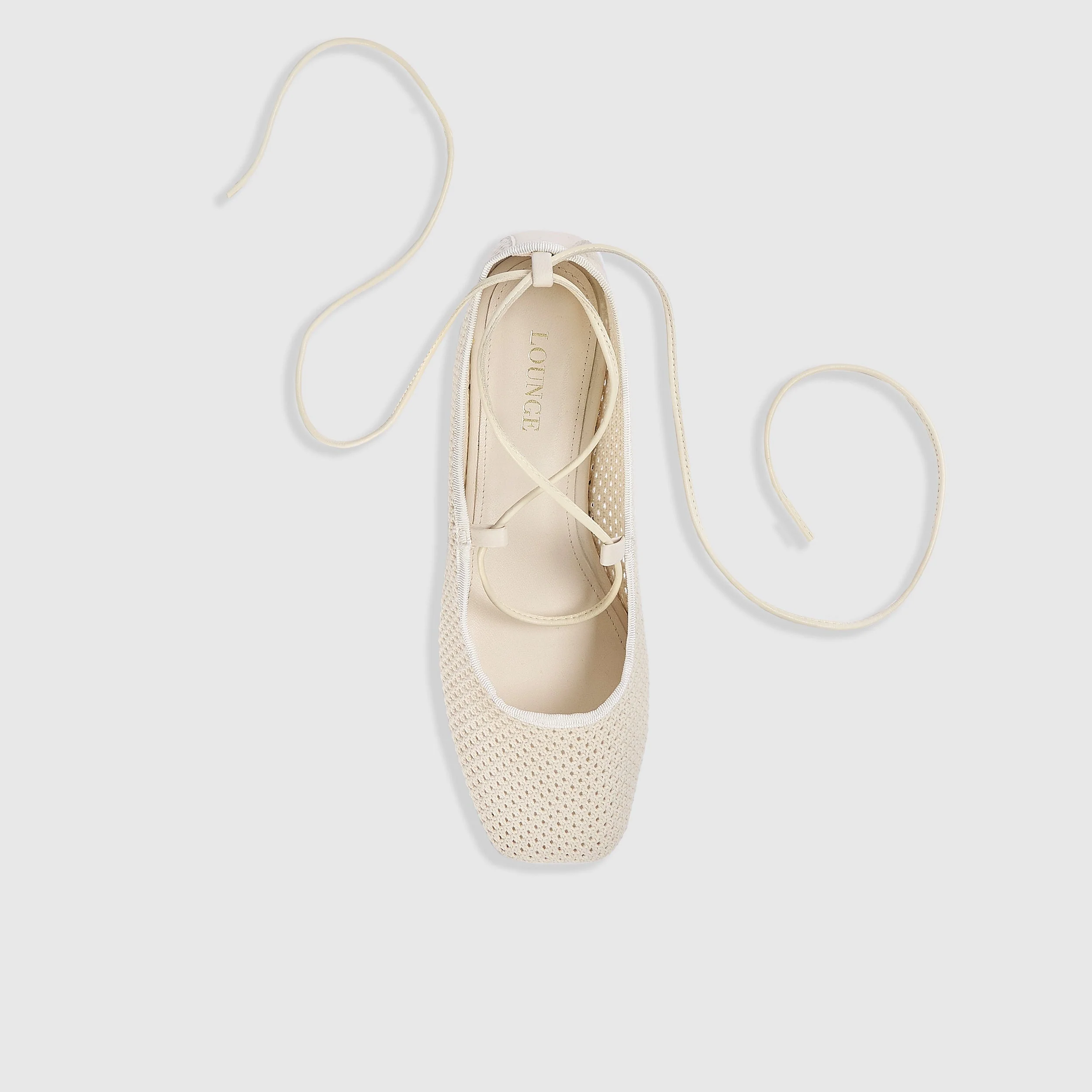 Athena Ballet Flats - Off White - Image 2