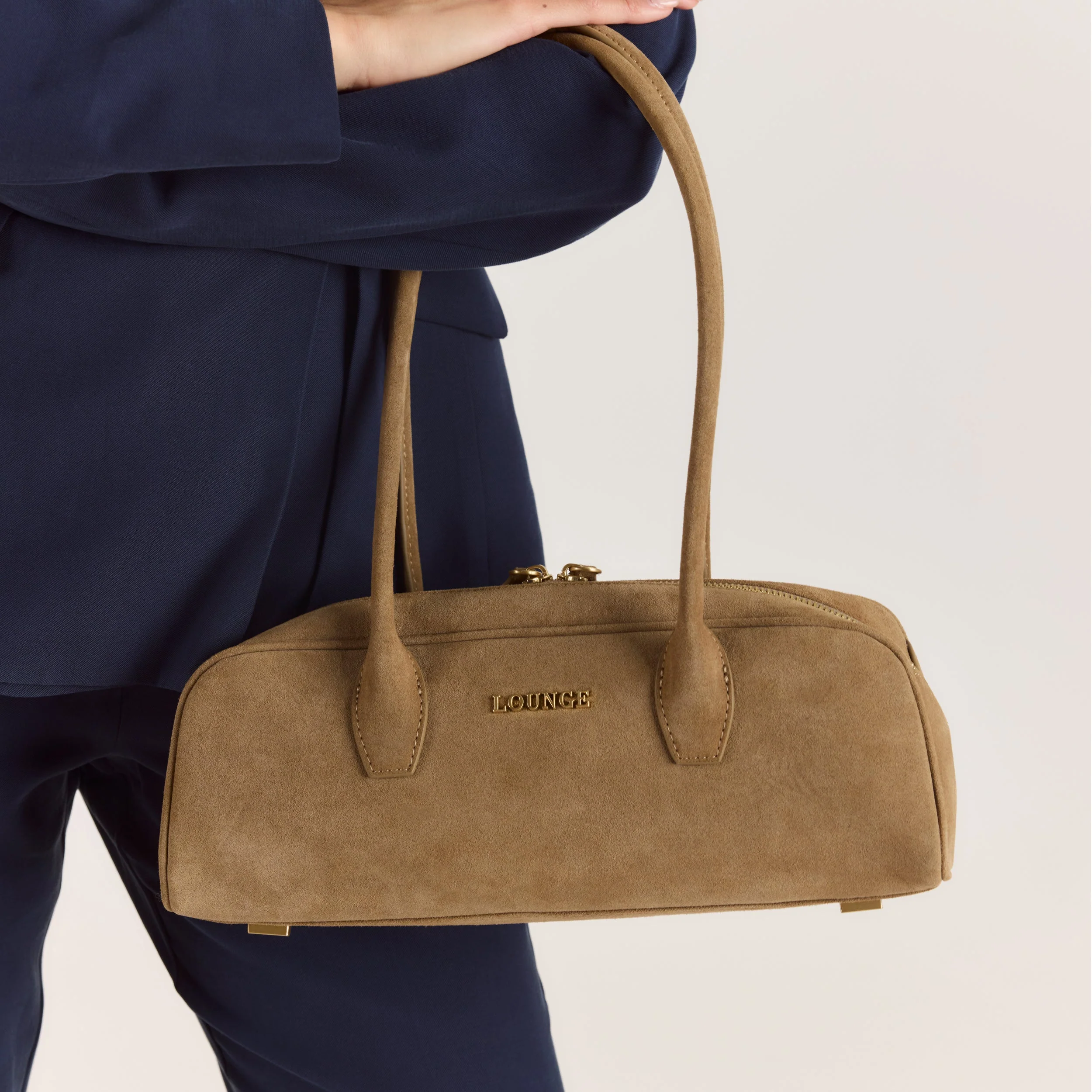 Averi Shoulder Bag - Taupe - Image 2