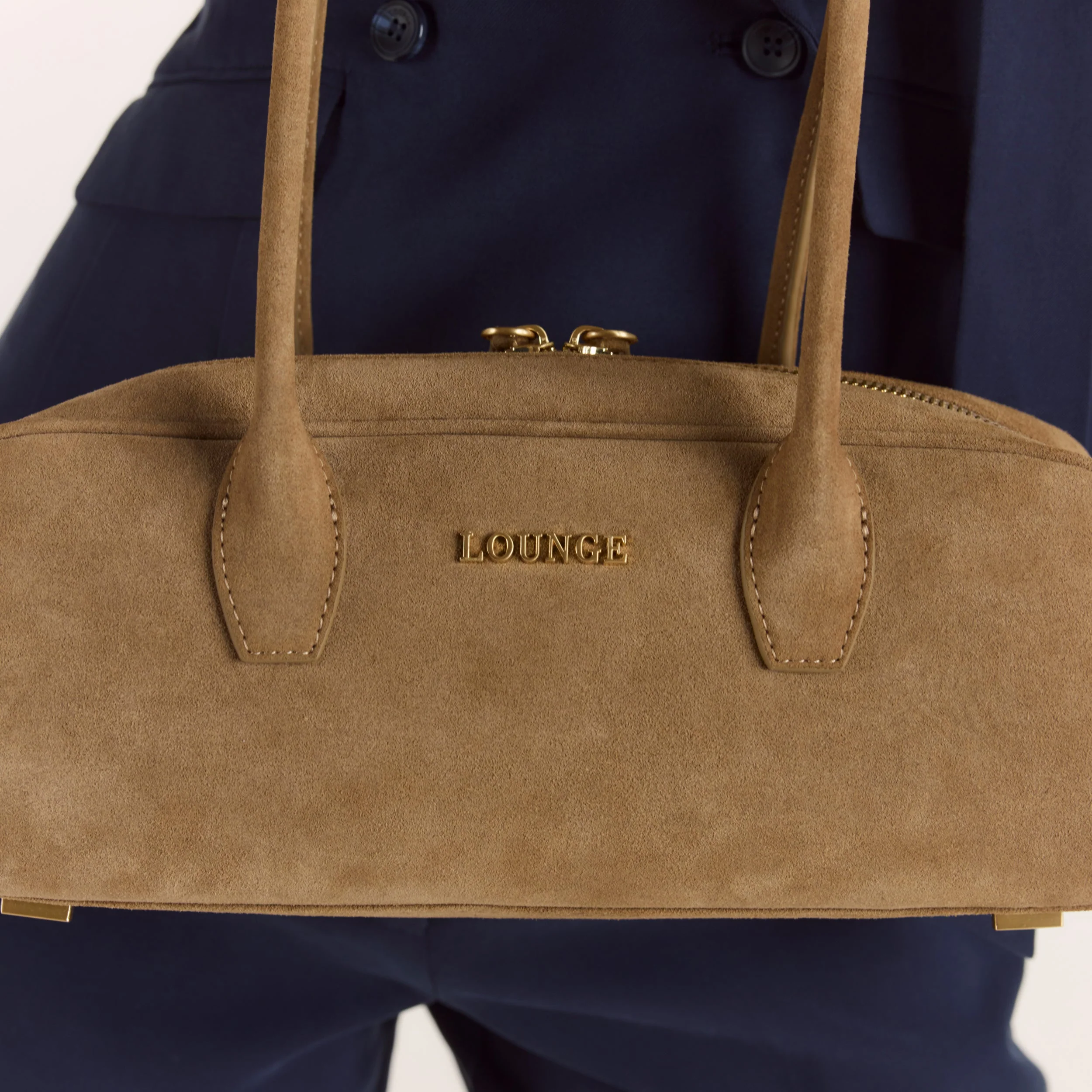 Averi Shoulder Bag - Taupe - Image 3