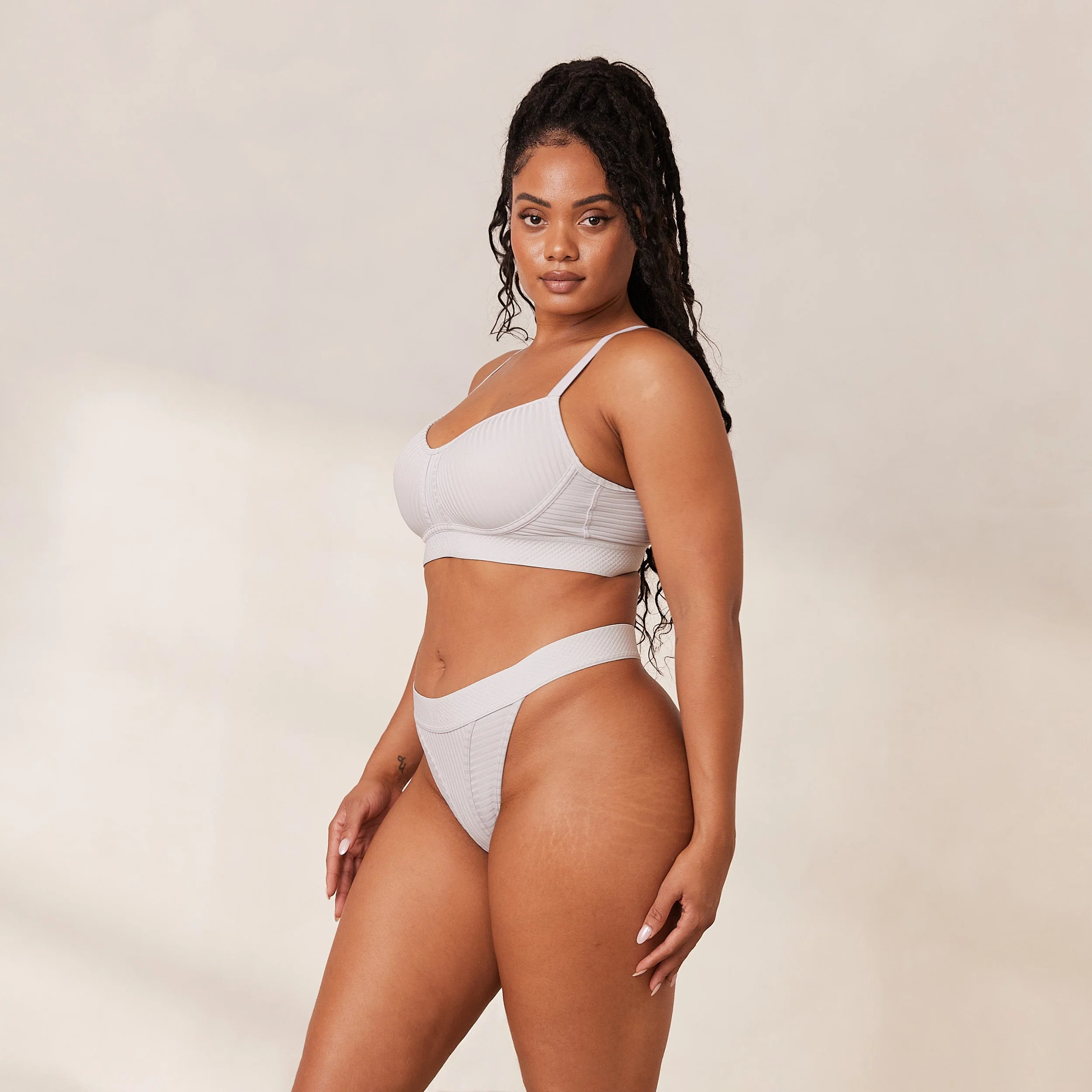 Bare Bra  - Gray - Image 11