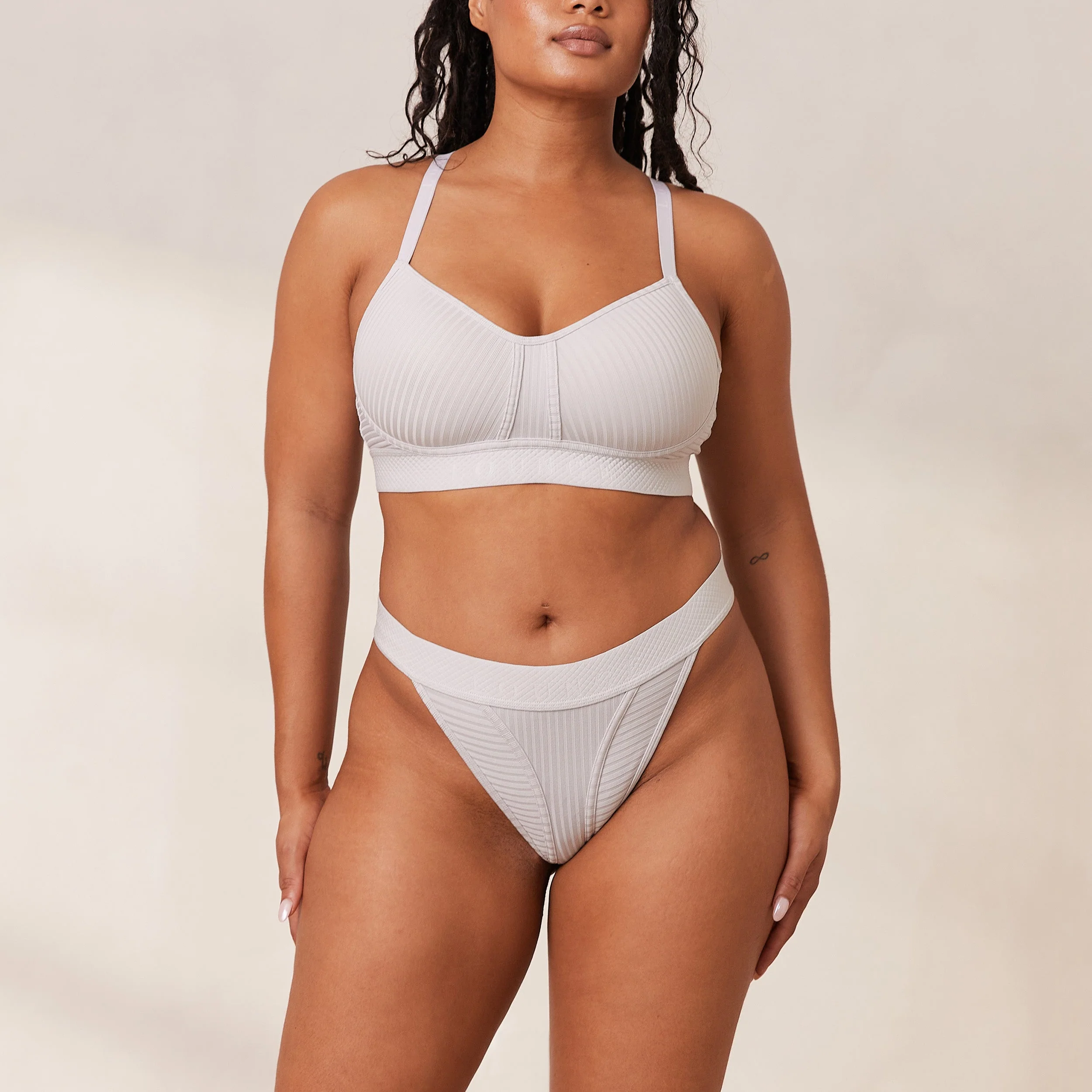 Bare Bra  - Gray - Image 9