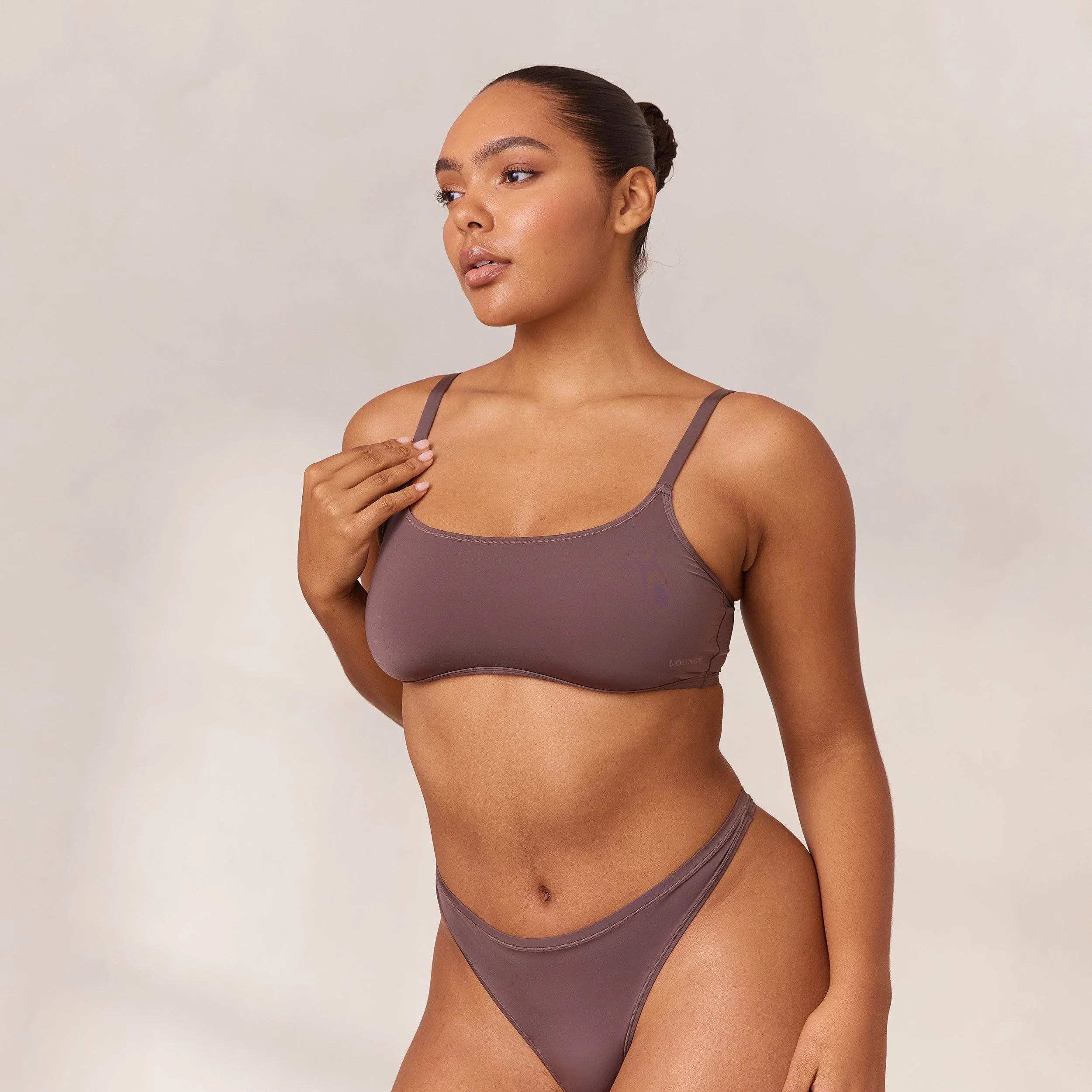 Barely There Bralette - Damson - Image 5