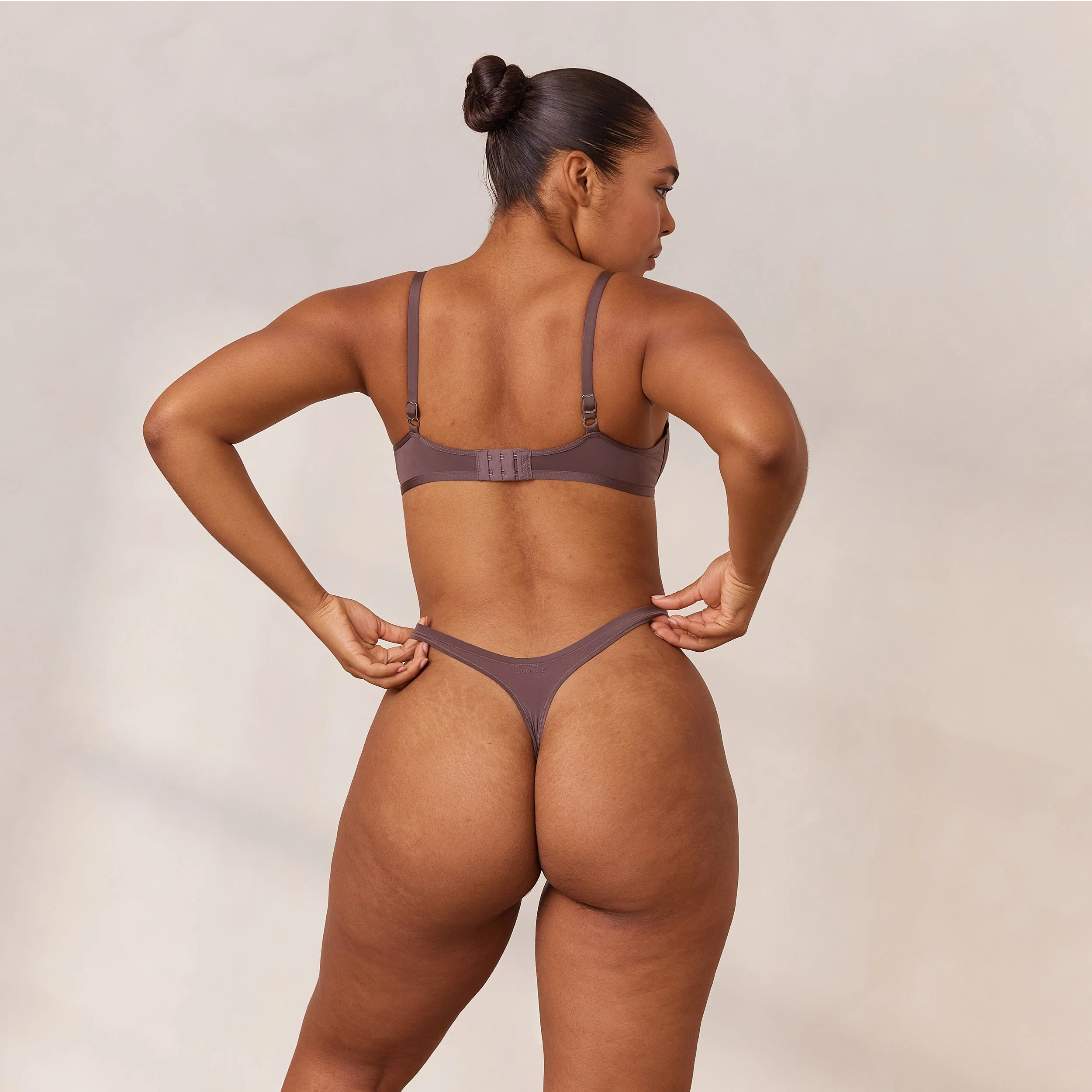 Barely There Plunge Bra - Damson - Image 11