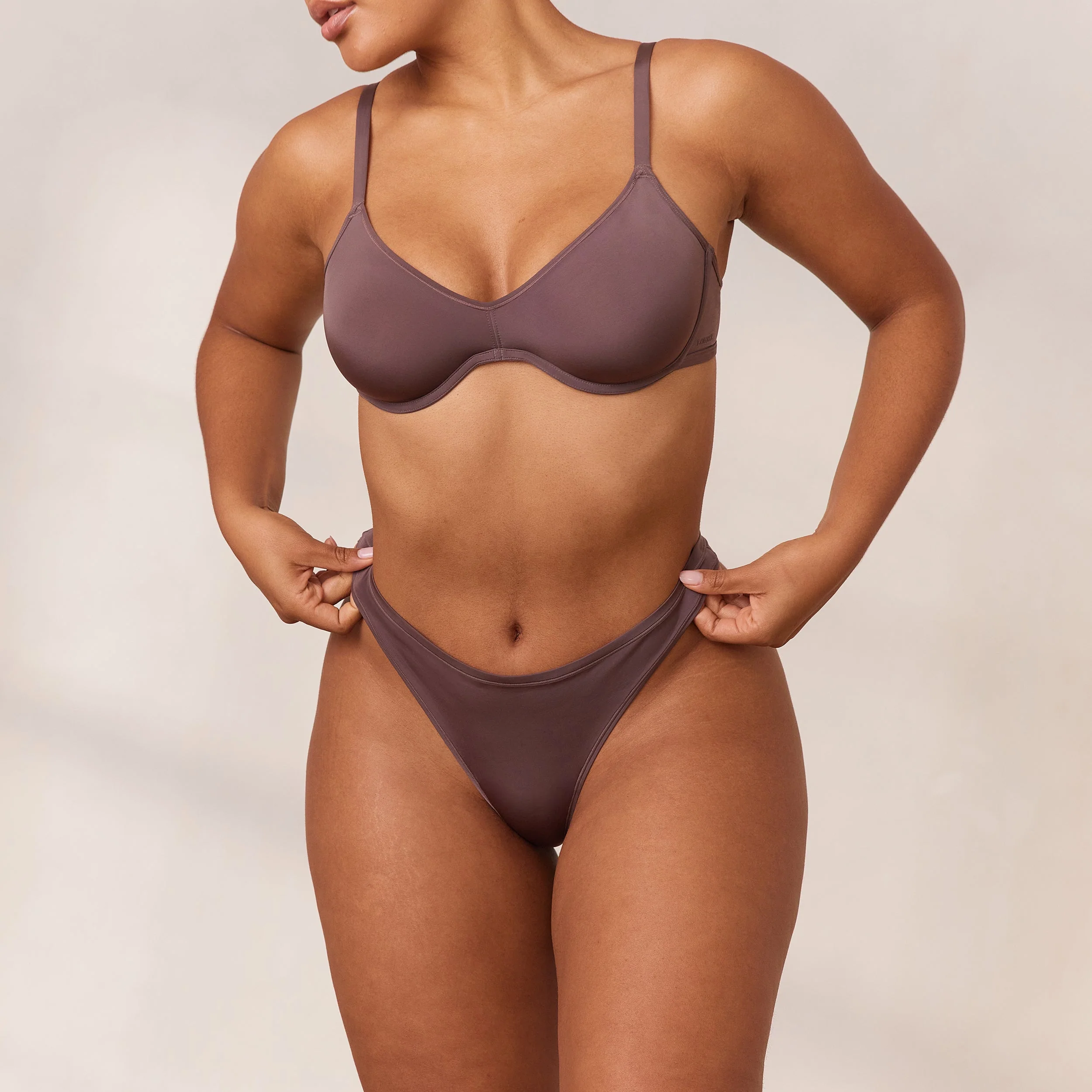 Barely There Plunge Bra - Damson - Image 7