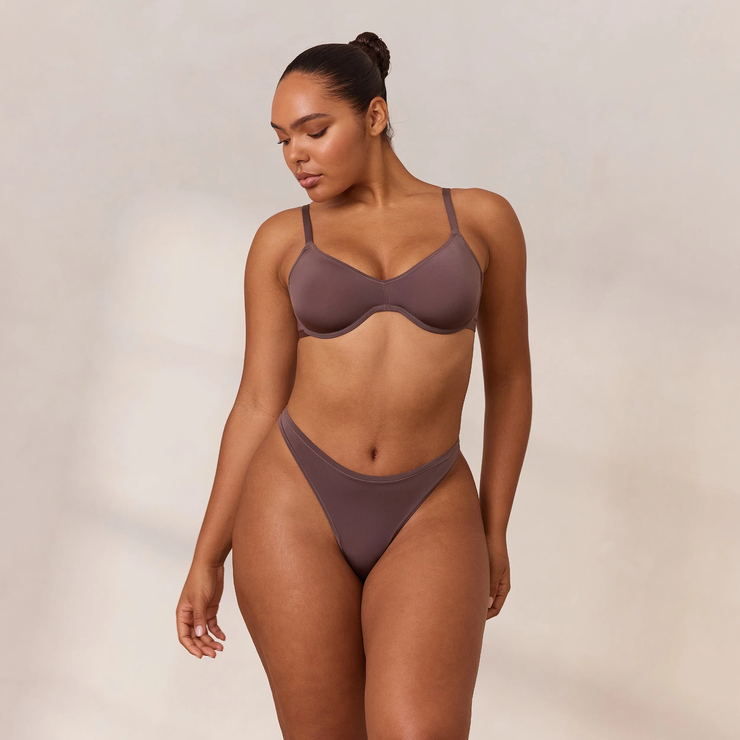 Barely There Plunge Bra - Damson - Image 8