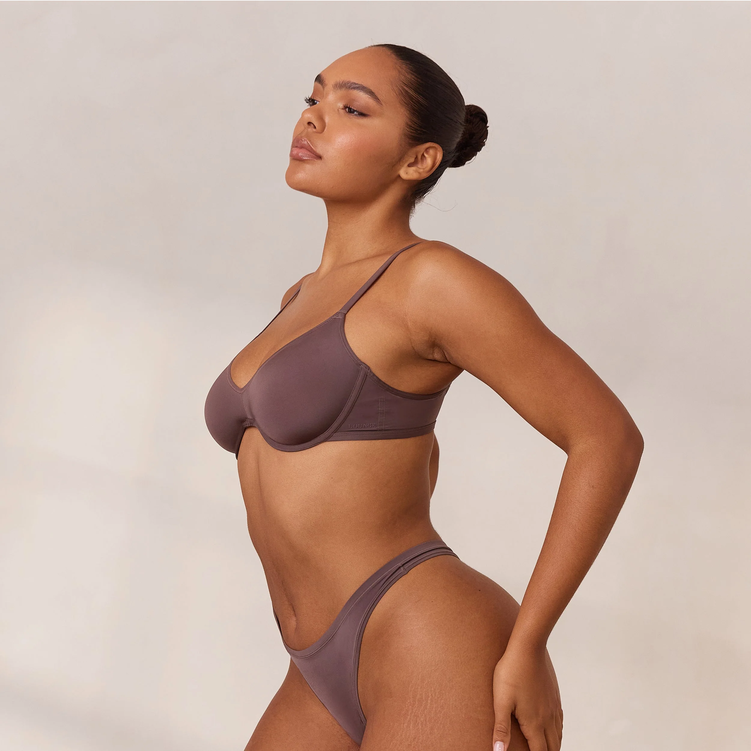 Barely There Plunge Bra - Damson - Image 9