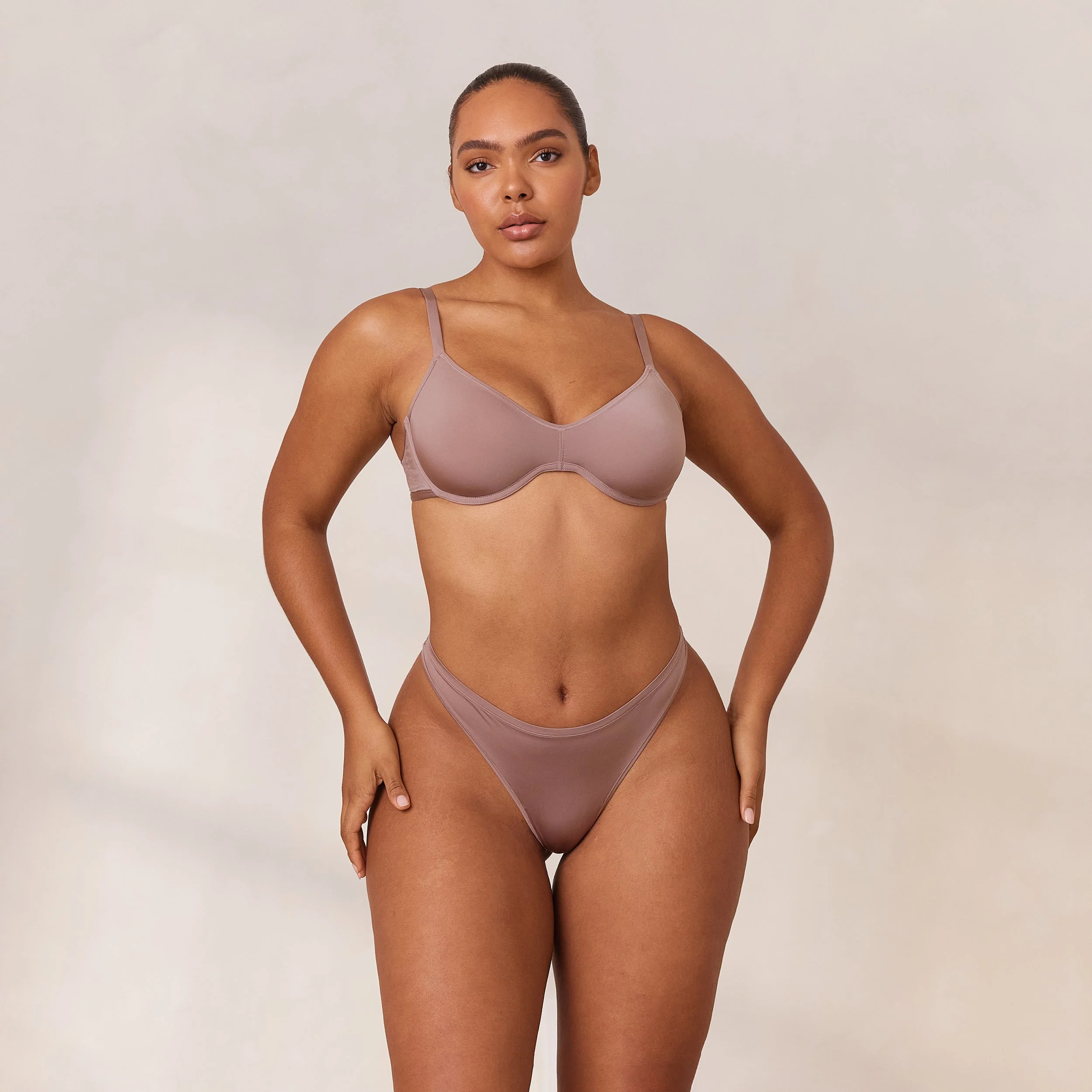Barely There Plunge Bra - Mauve - Image 8