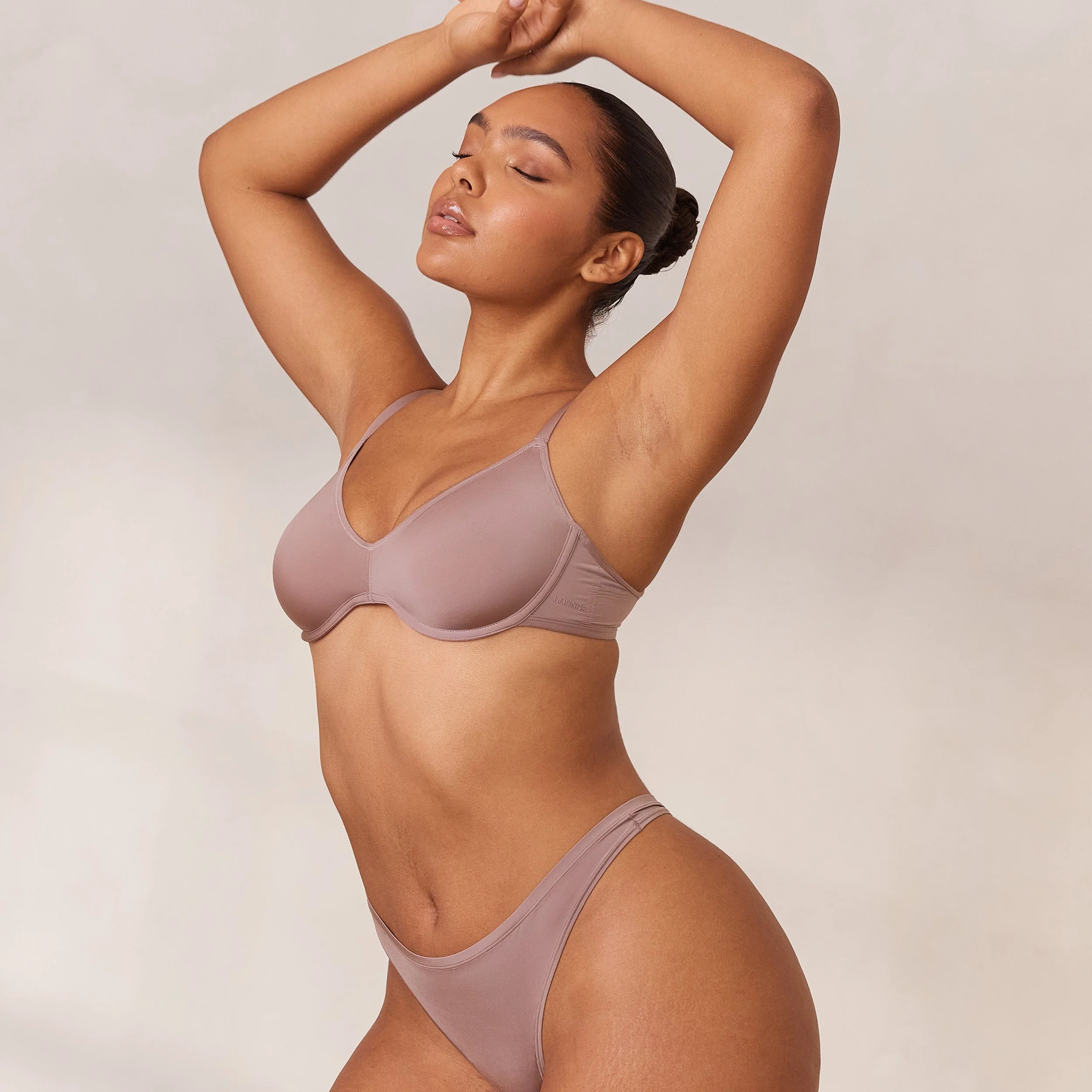 Barely There Plunge Bra - Mauve - Image 9