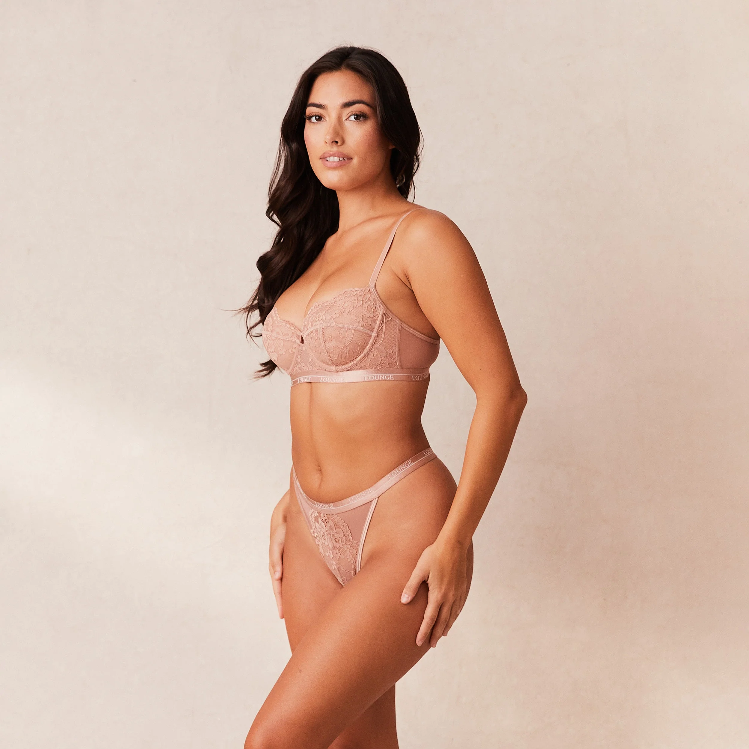 Blossom Balcony Bra - Dusty Rose - Image 5
