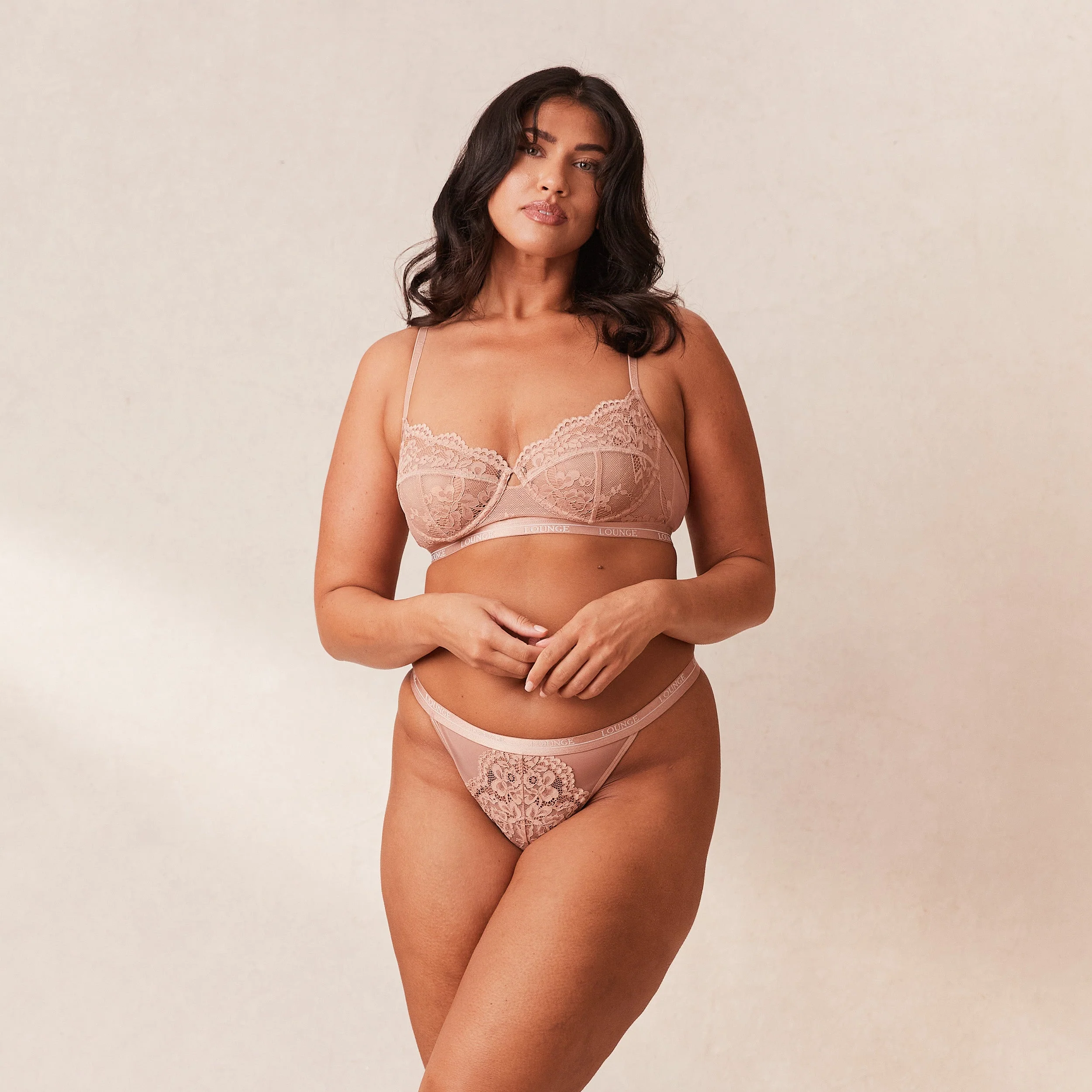 Blossom Balcony Bra - Dusty Rose - Image 7