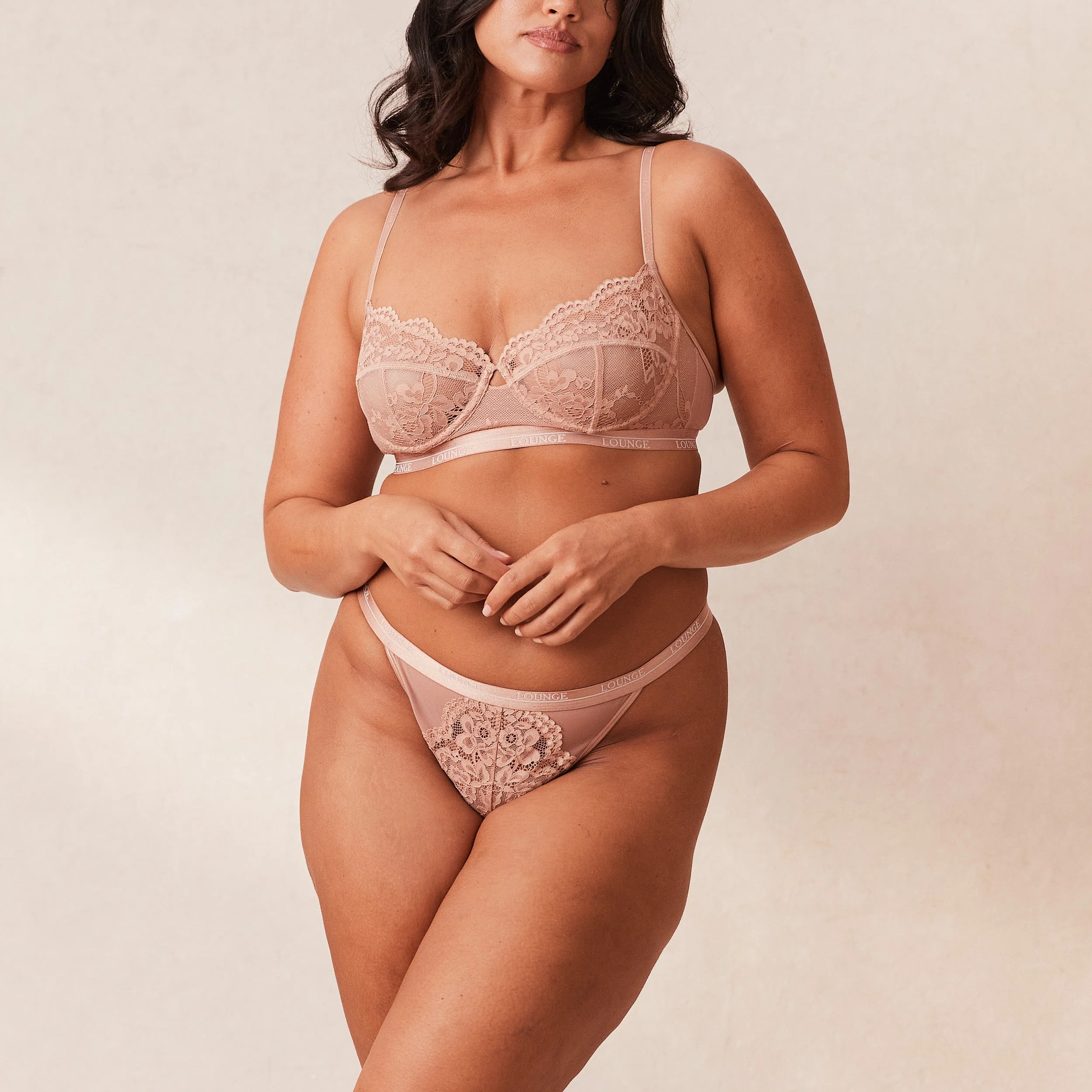 Blossom Balcony Bra - Dusty Rose - Image 9