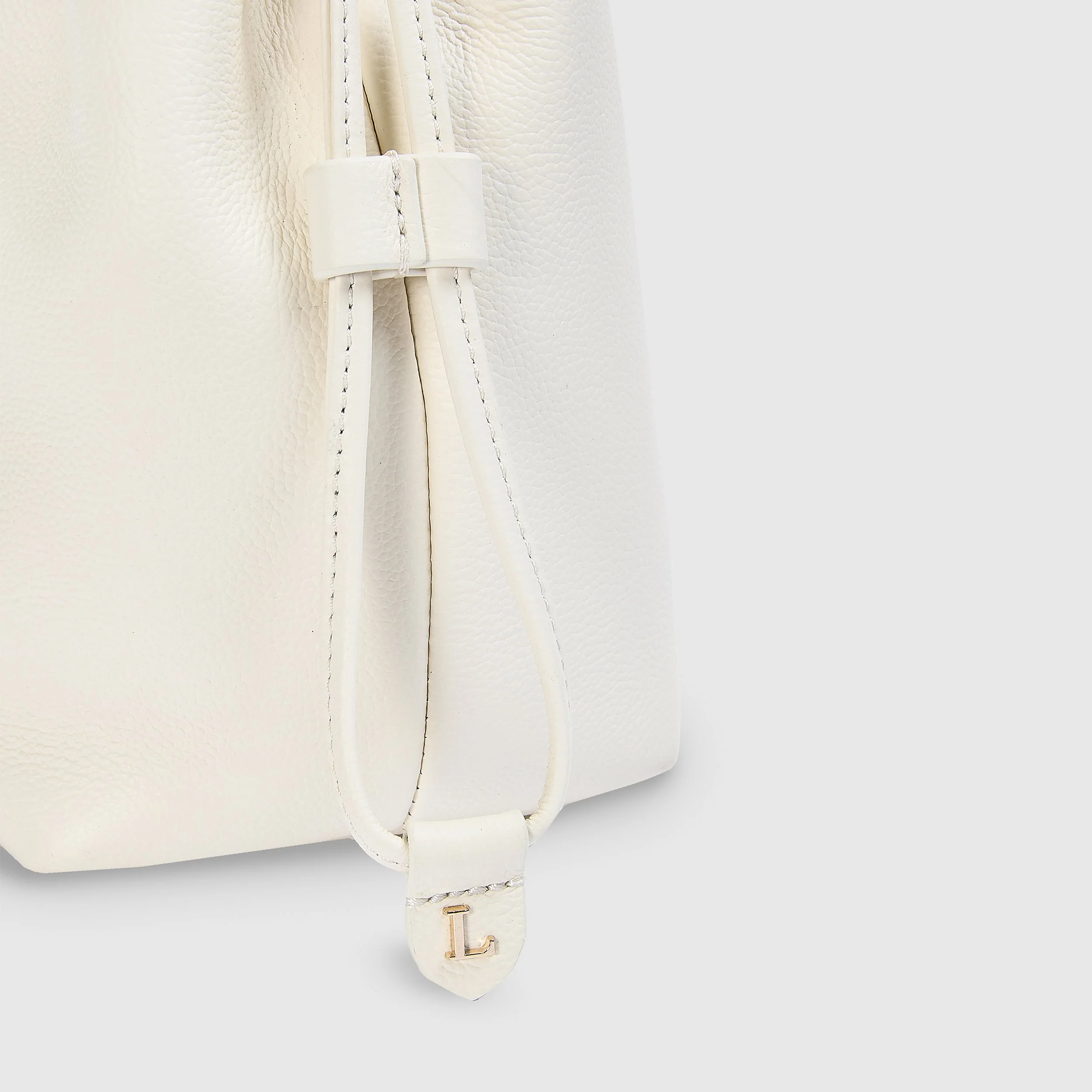 Blythe Bucket Bag - Cream - Image 5