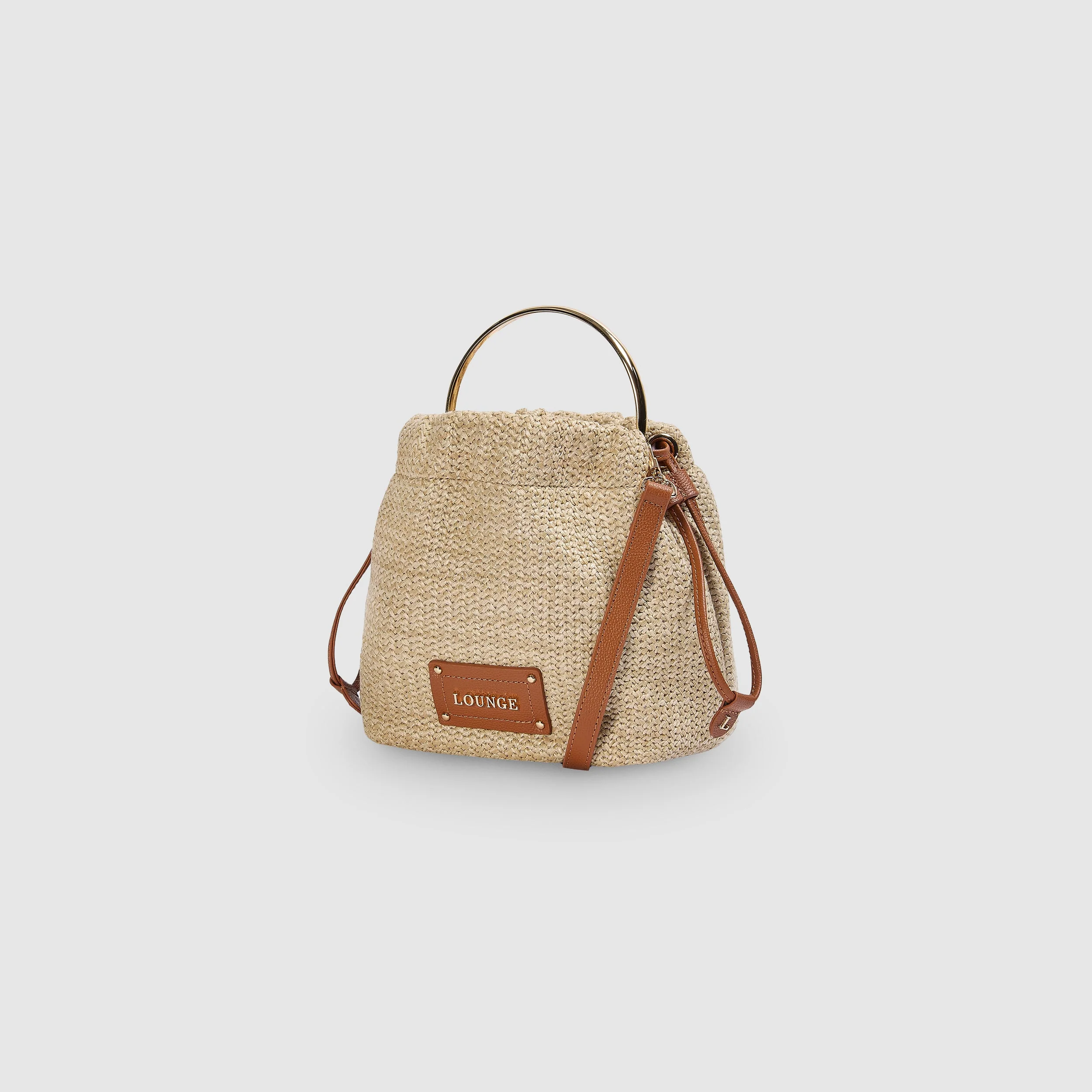 Blythe Bucket Bag - Raffia - Image 2