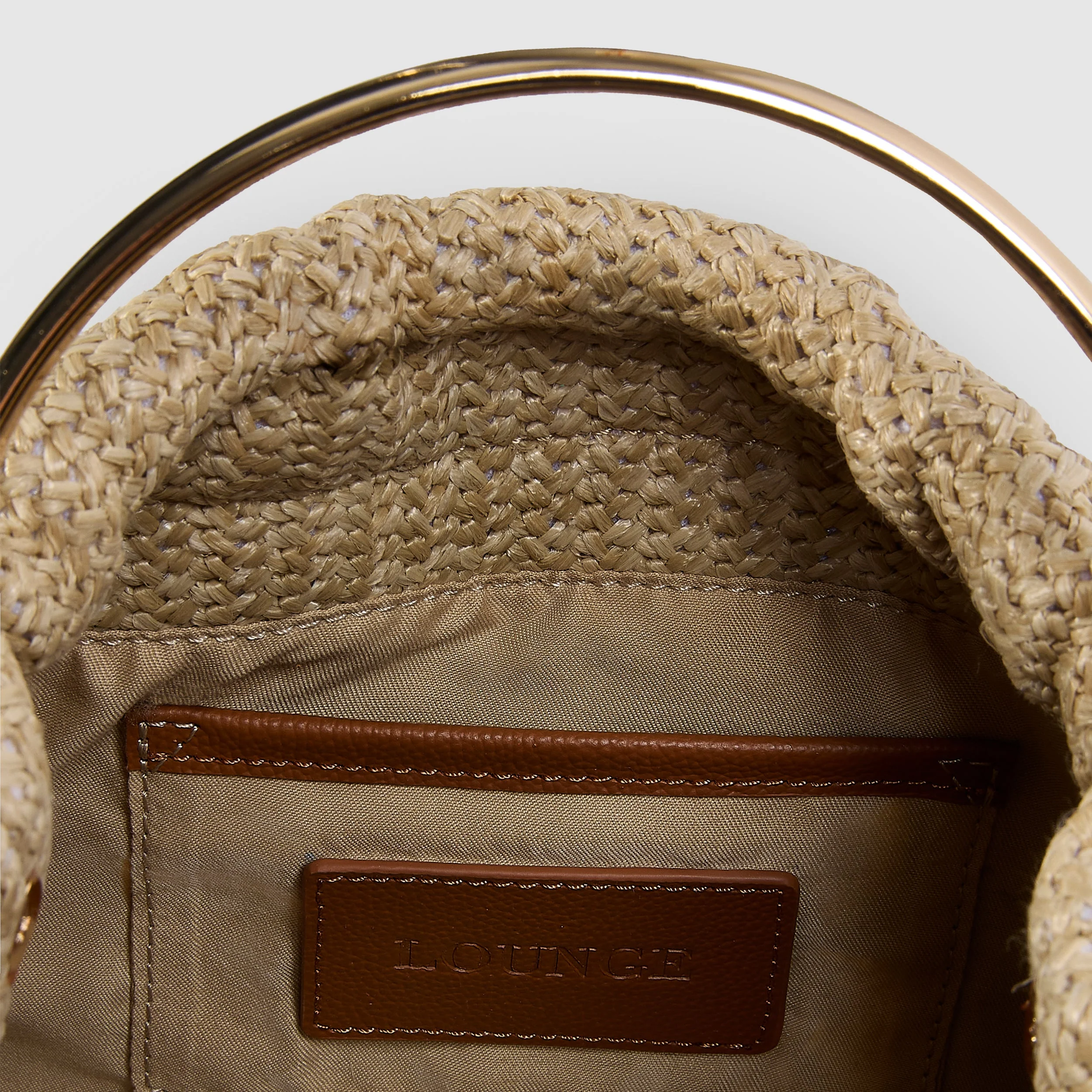 Blythe Bucket Bag - Raffia - Image 4