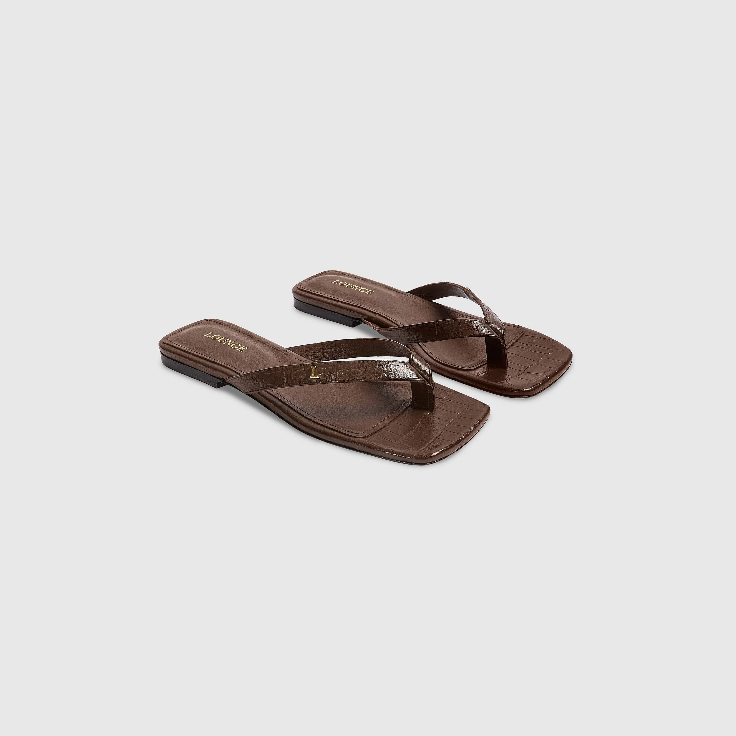 Brielle Flip Flops - Chocolate - Image 6