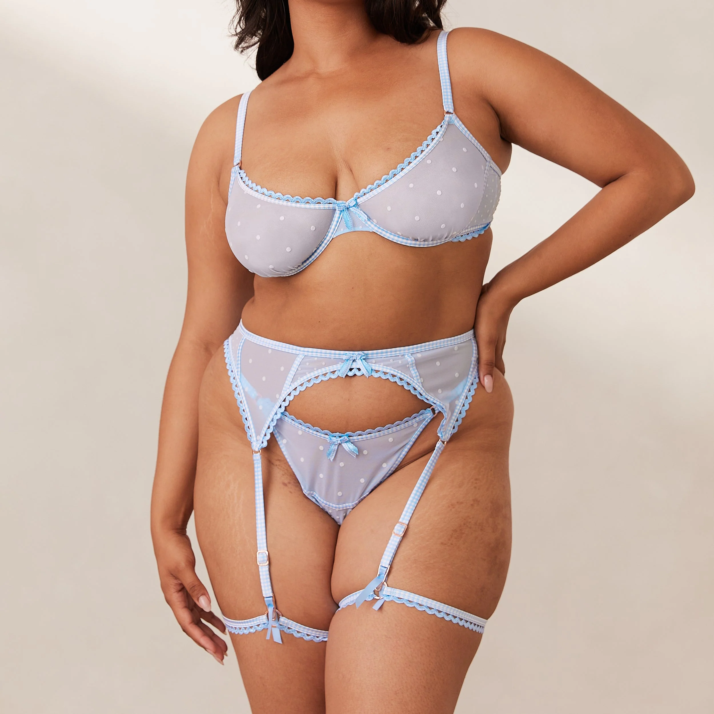 Carina Intimates Bra (Set) - Blue - Image 9