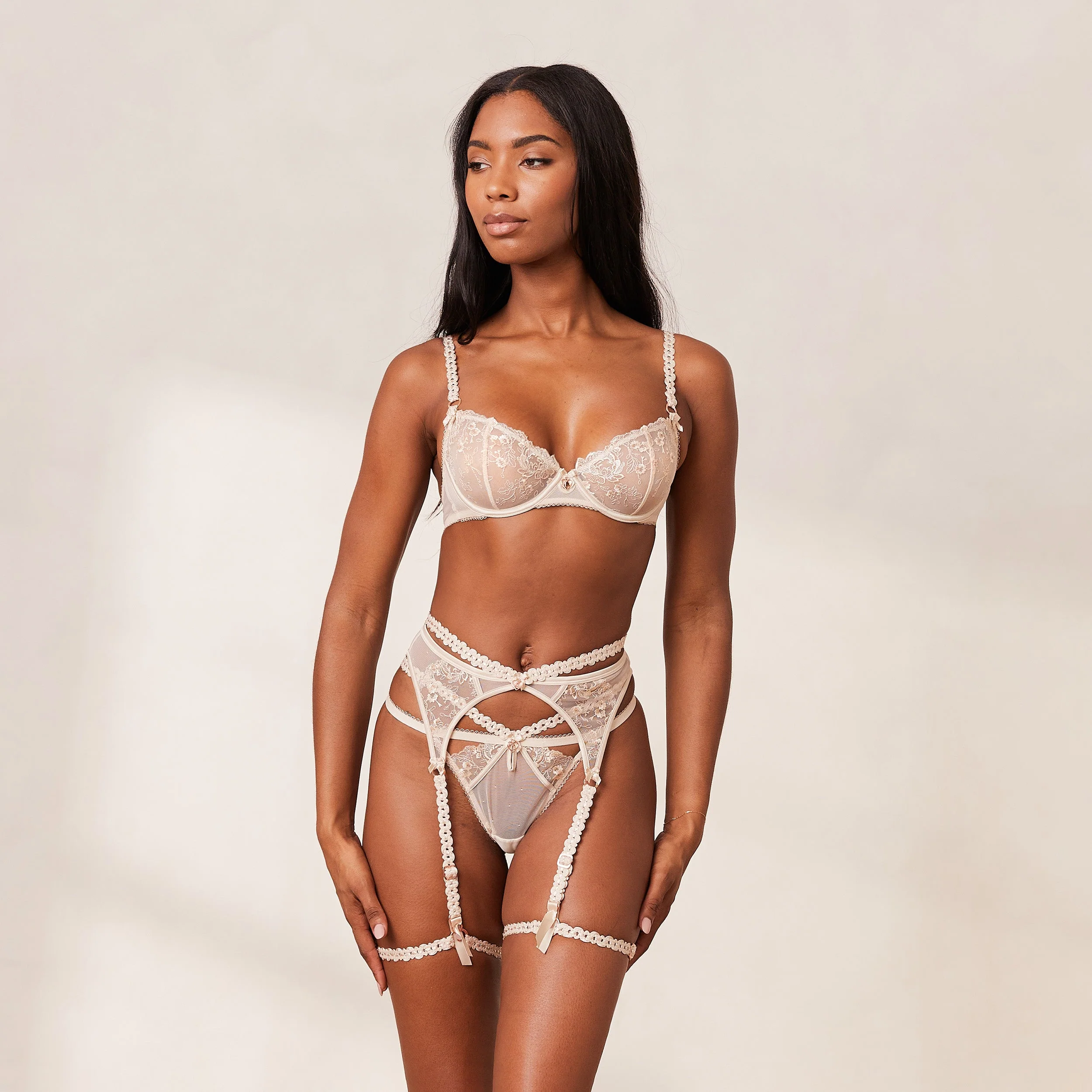 Casey Intimates Bra (Set) - Champagne - Image 3