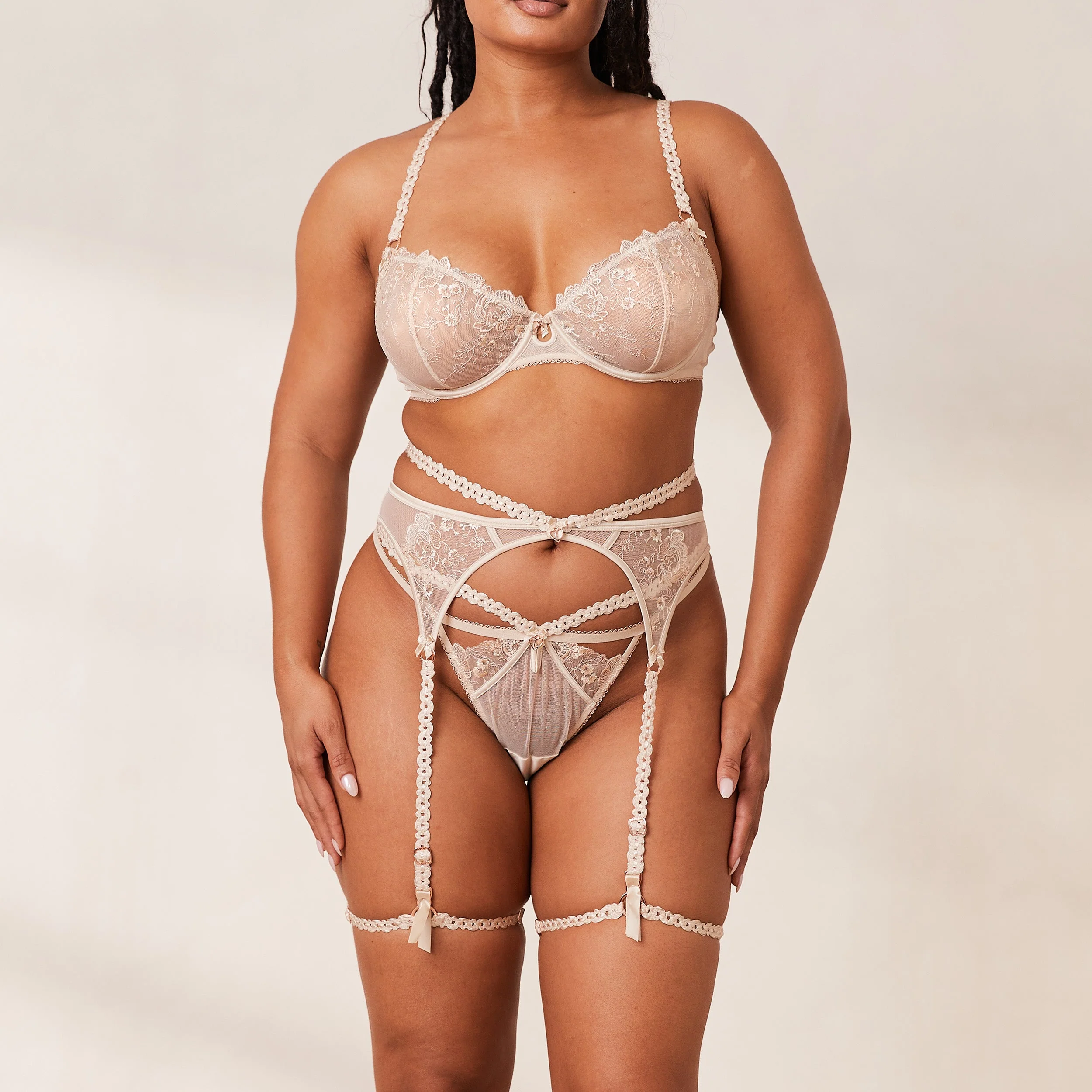 Casey Intimates Bra (Set) - Champagne - Image 9