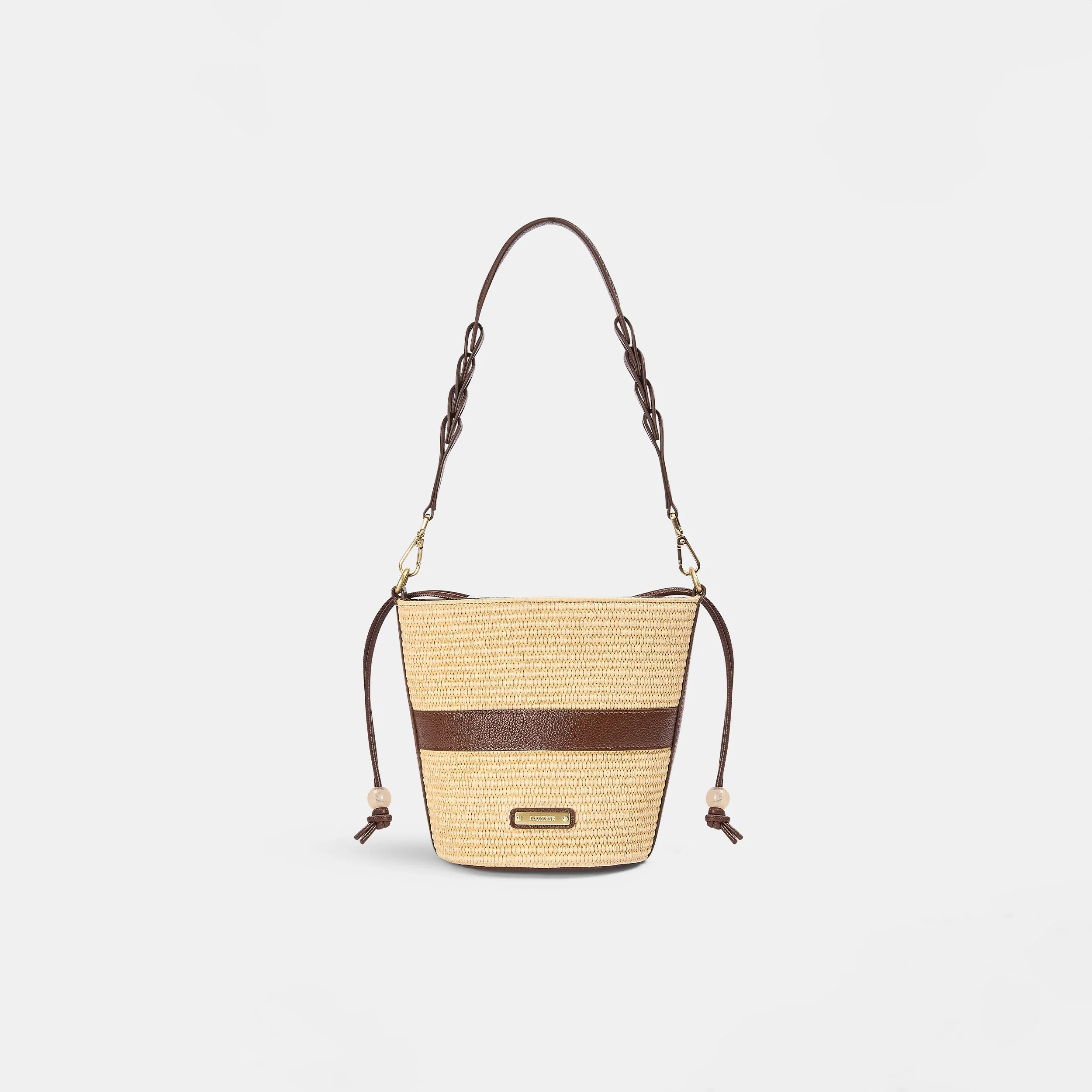 Cleo Bucket Bag - Beige - Image 3