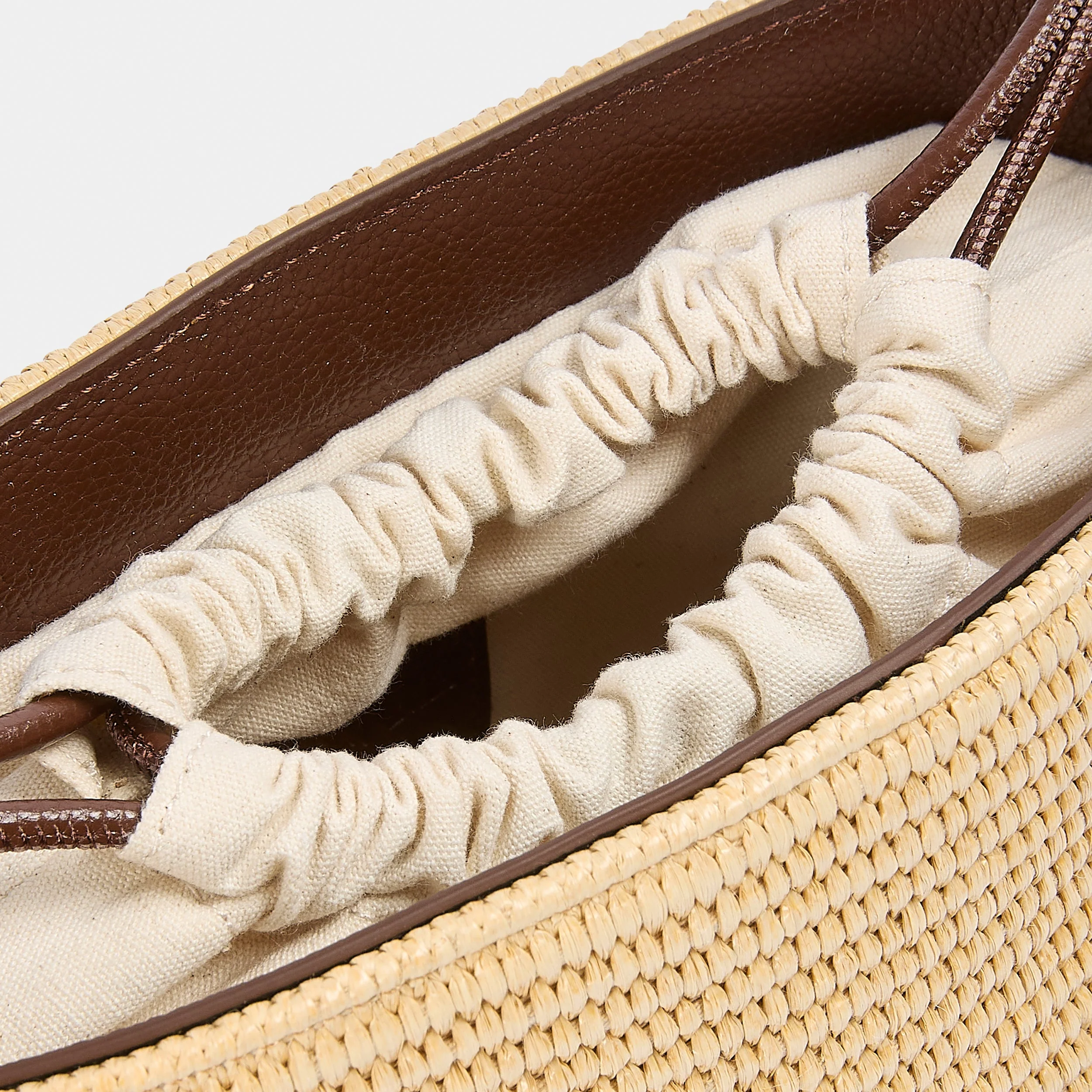 Cleo Bucket Bag - Beige - Image 5