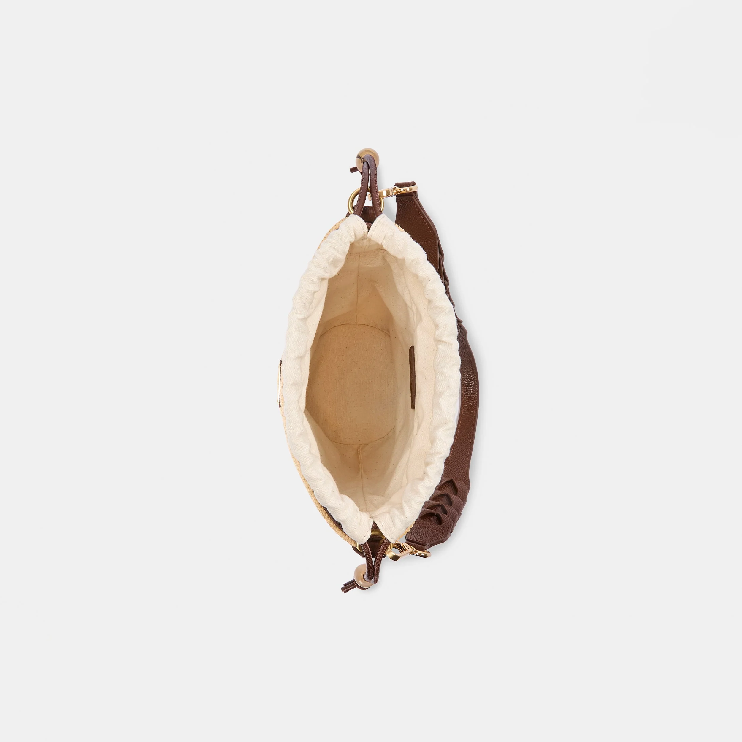 Cleo Bucket Bag - Beige - Image 9