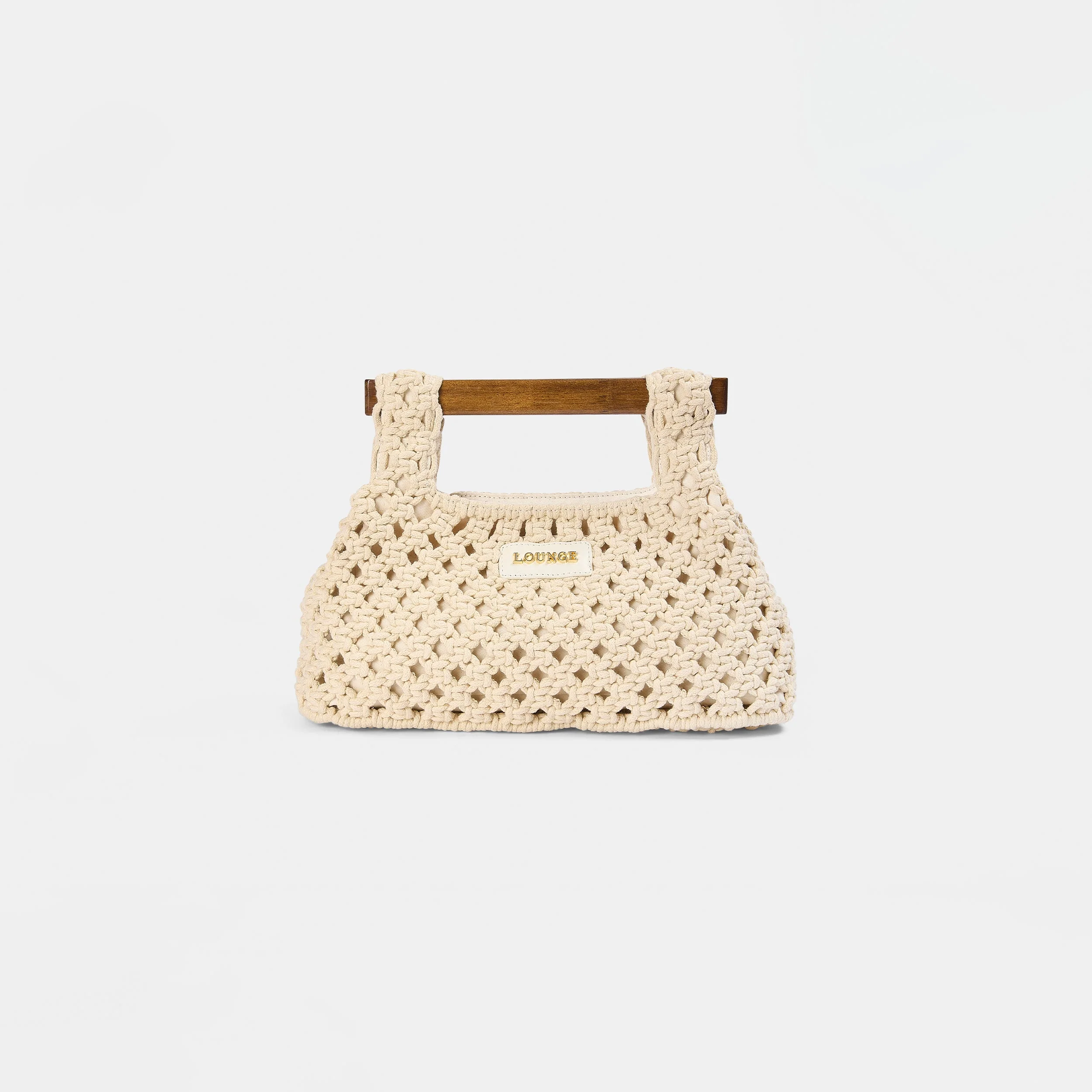 Clover Clutch Bag - Cream - Image 3
