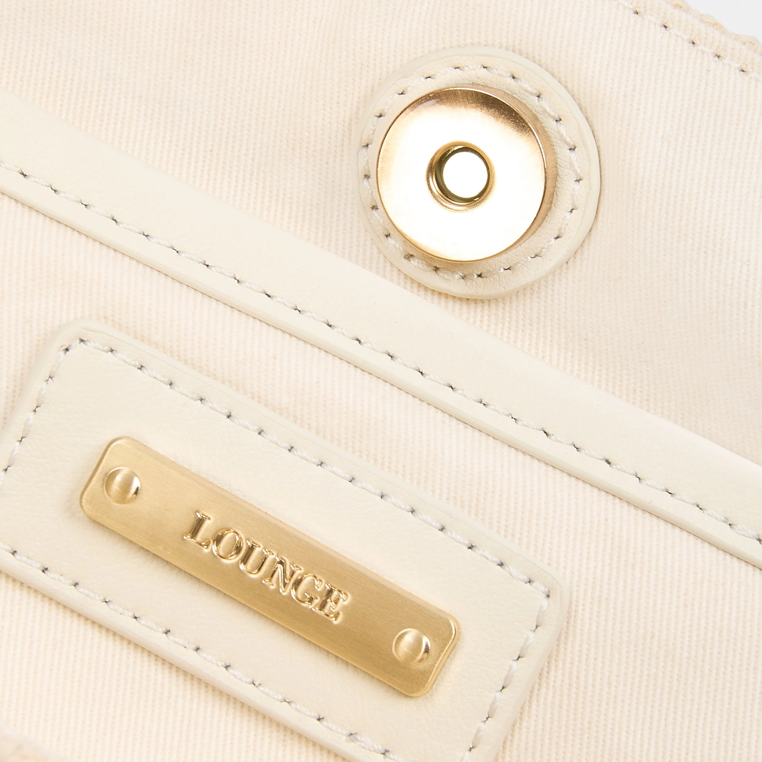 Clover Clutch Bag - Cream - Image 8