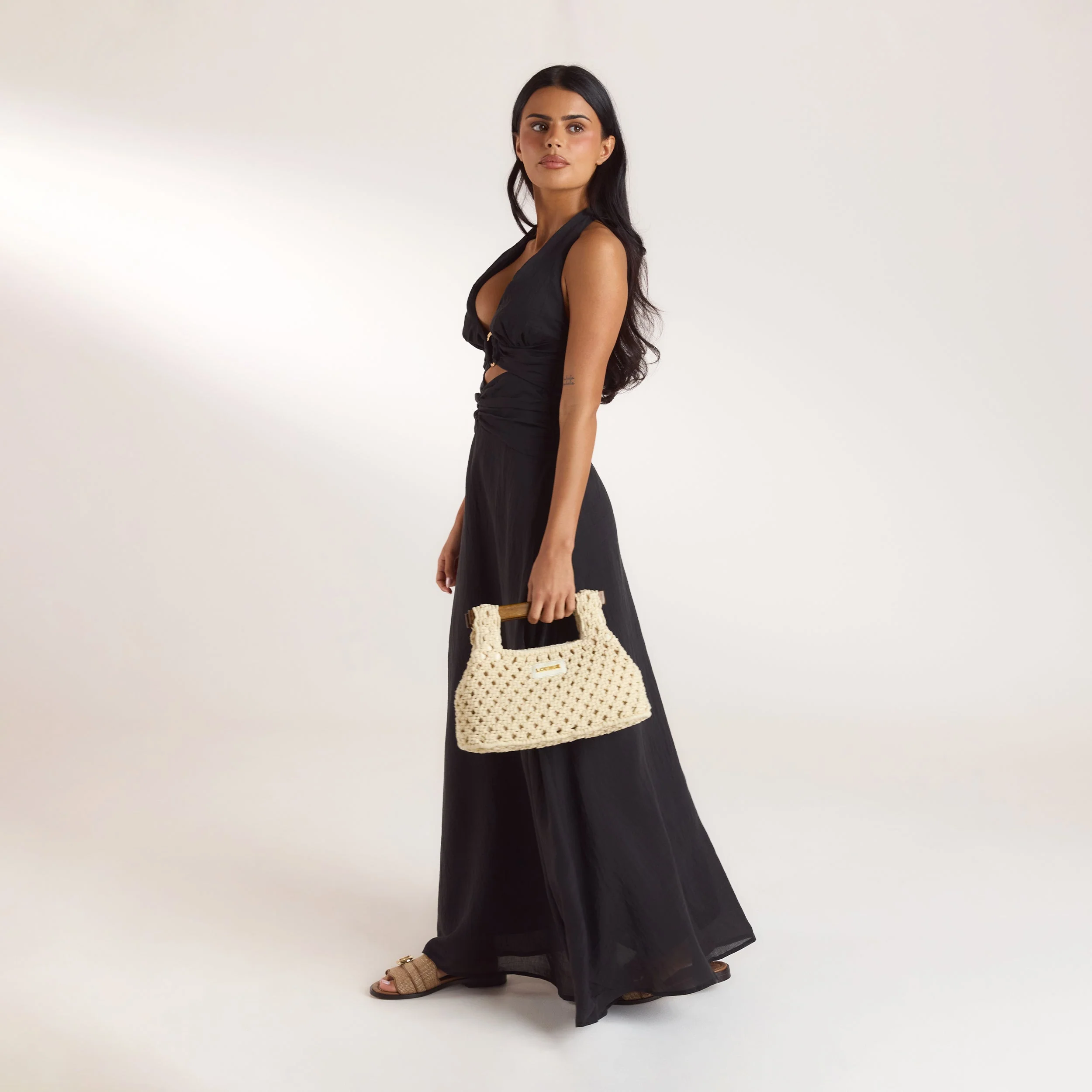 Clover Clutch Bag - Cream - Image 9