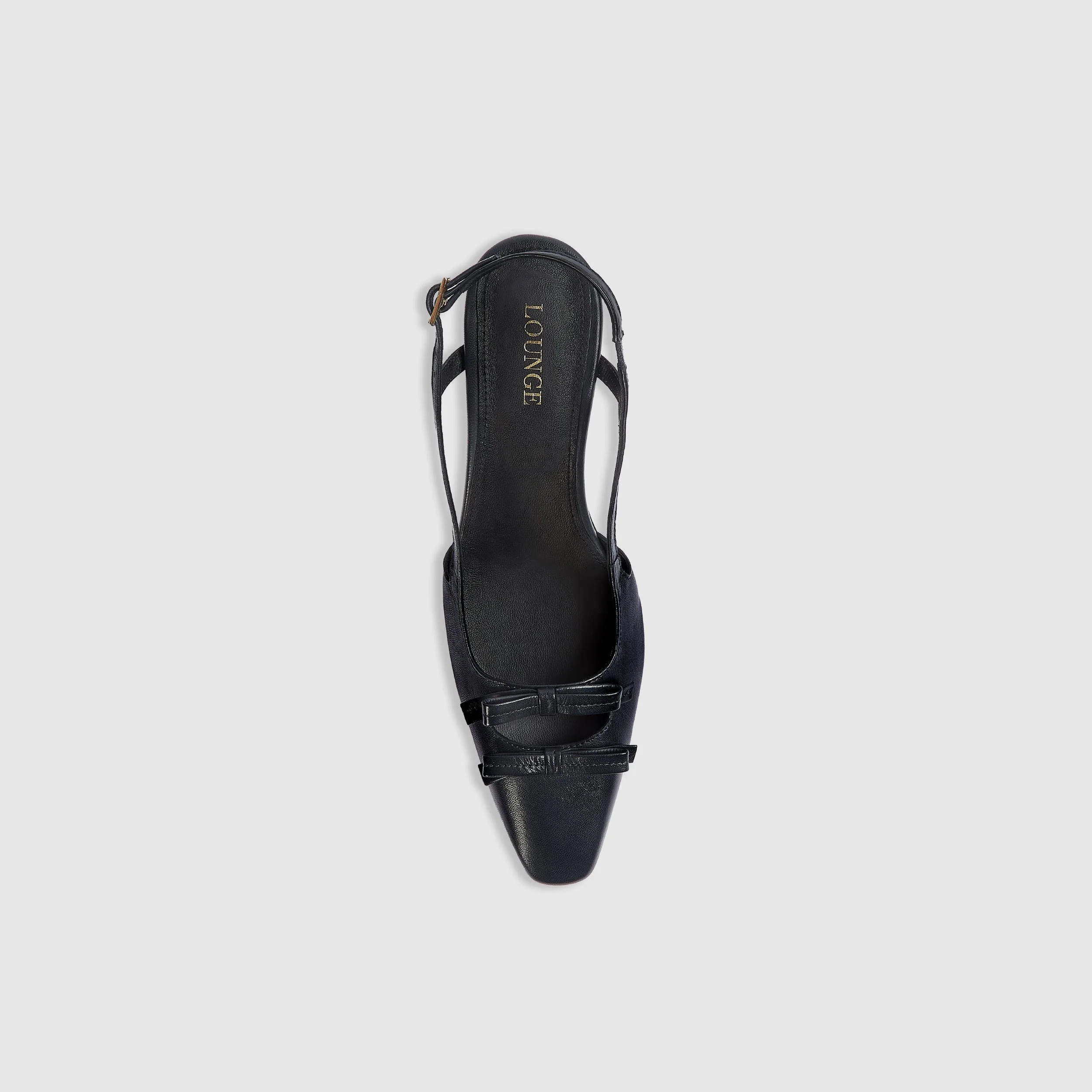 Colette Kitten Heels - Black - Image 2