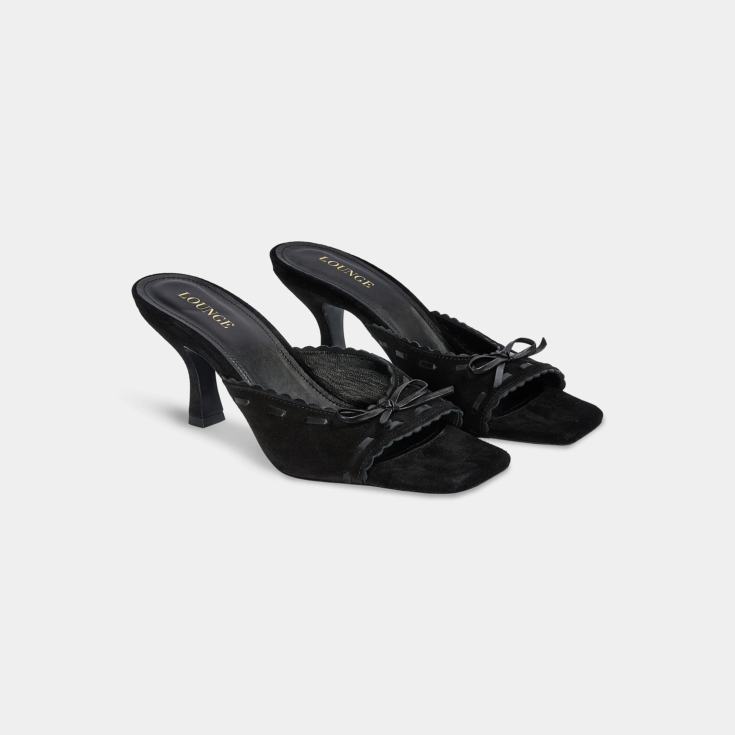 Cove Kitten Heels - Black - Image 6