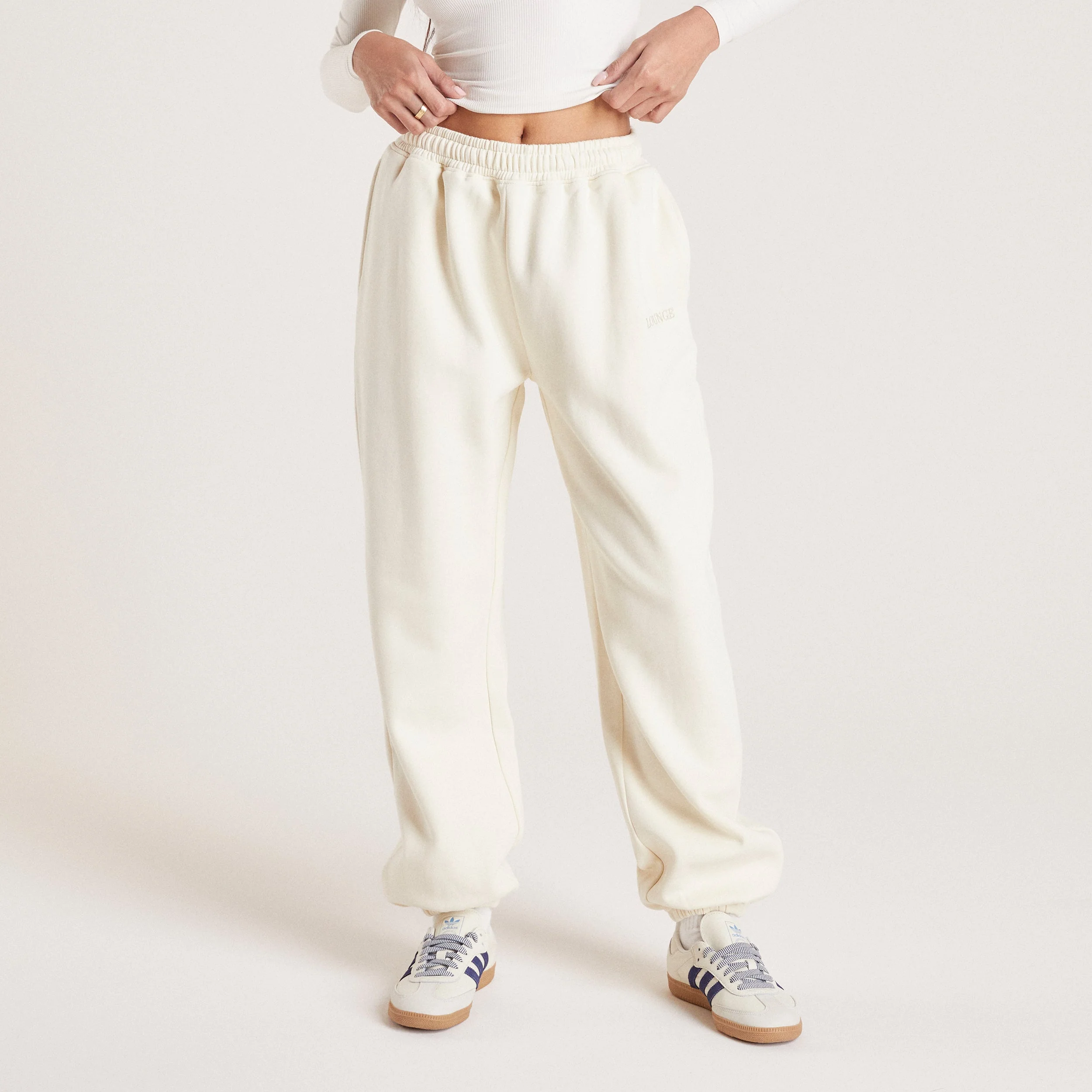 Cuffed Sweatpants - Tofu - Image 3