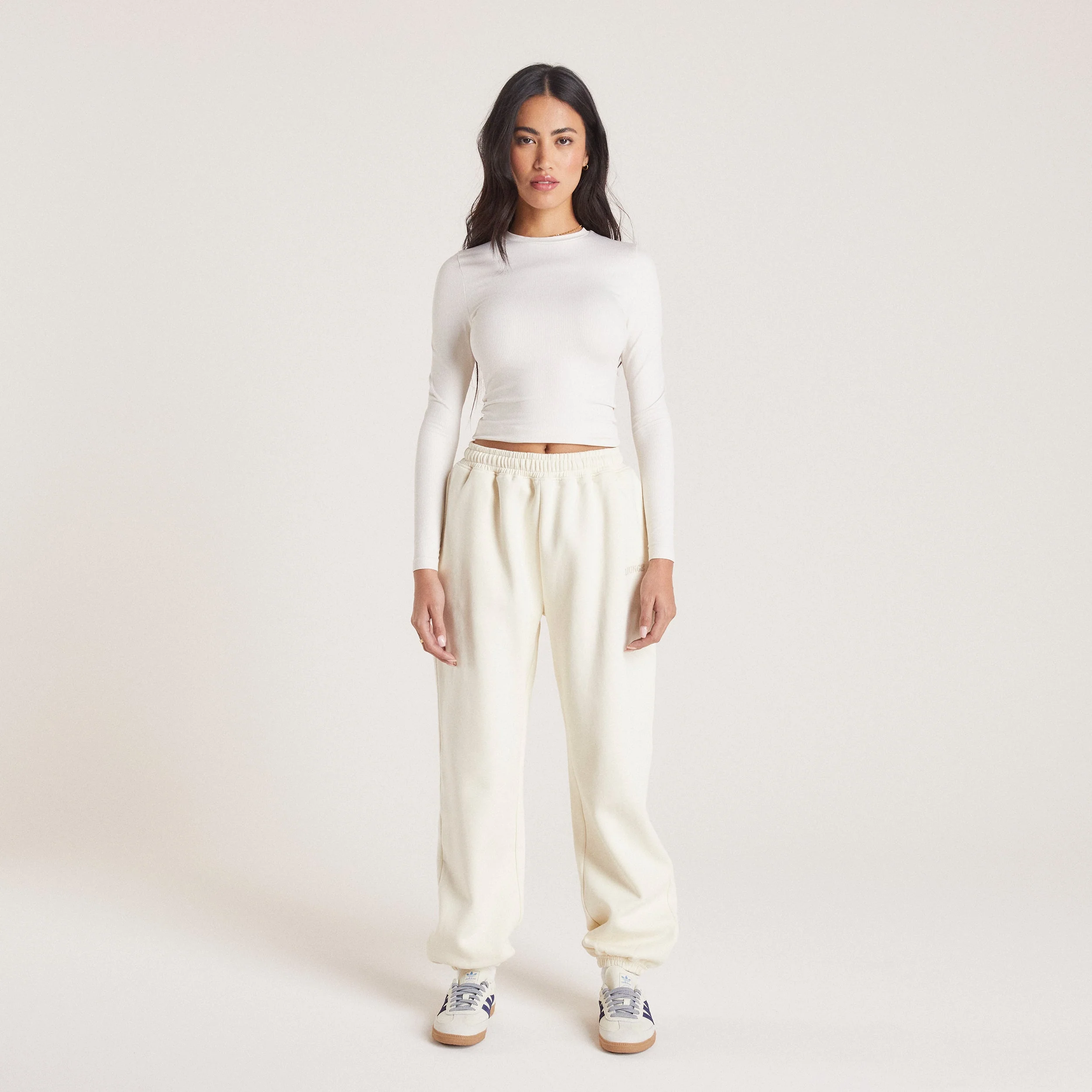 Cuffed Sweatpants - Tofu - Image 4