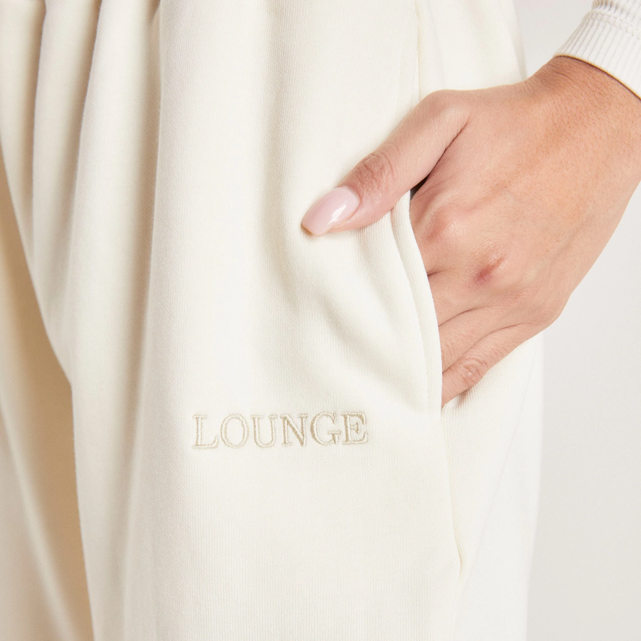 Cuffed Sweatpants - Tofu - Image 5