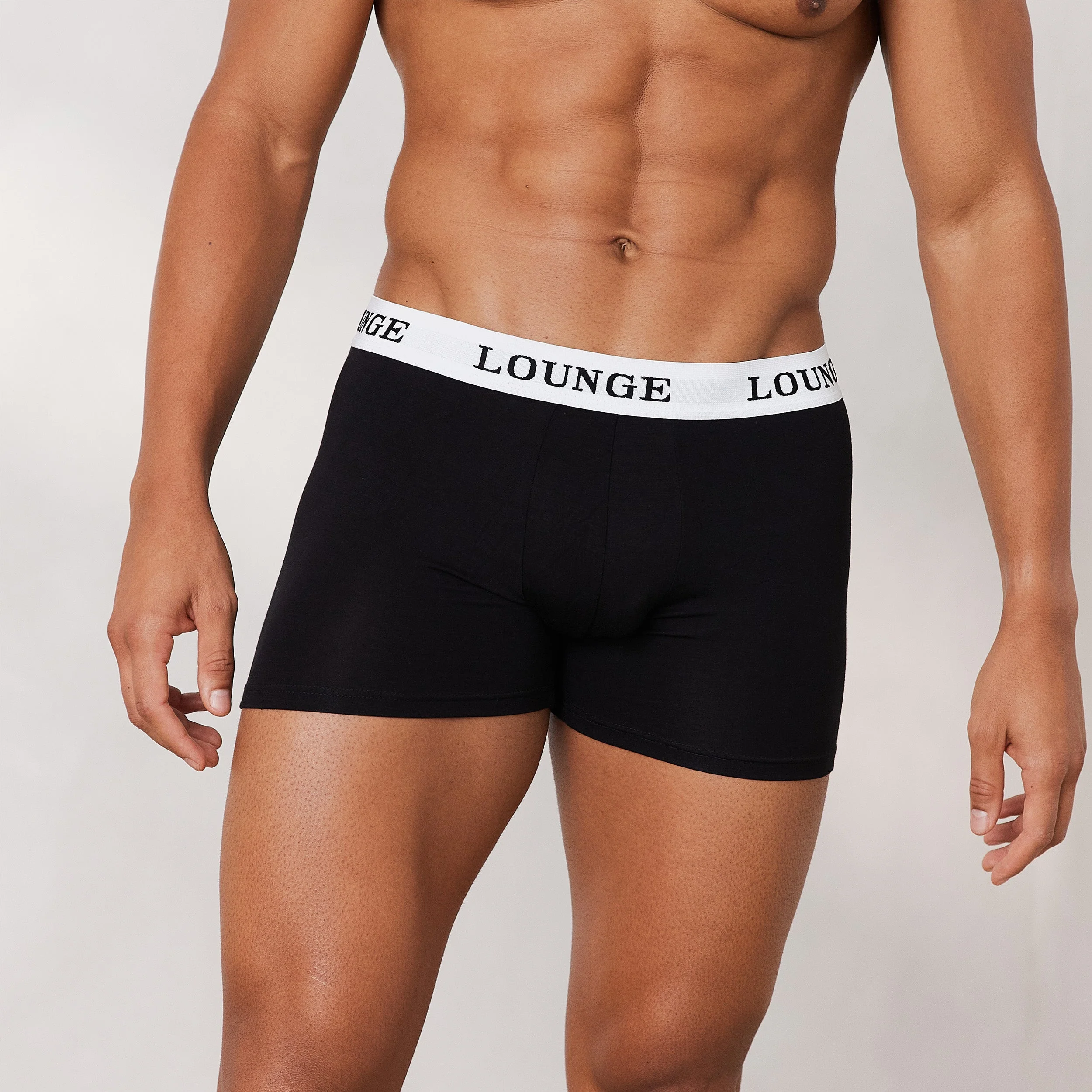 Men's Everyday Boxers (3 Pack) - Black - Image 4