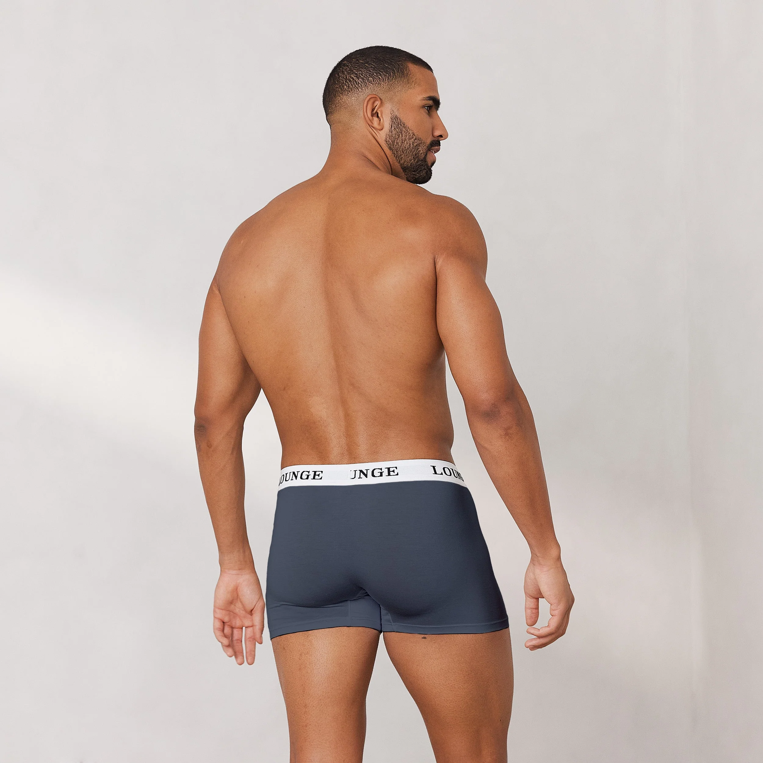 Men's Everyday Boxers (3 Pack) - Smoked Blue - Image 3