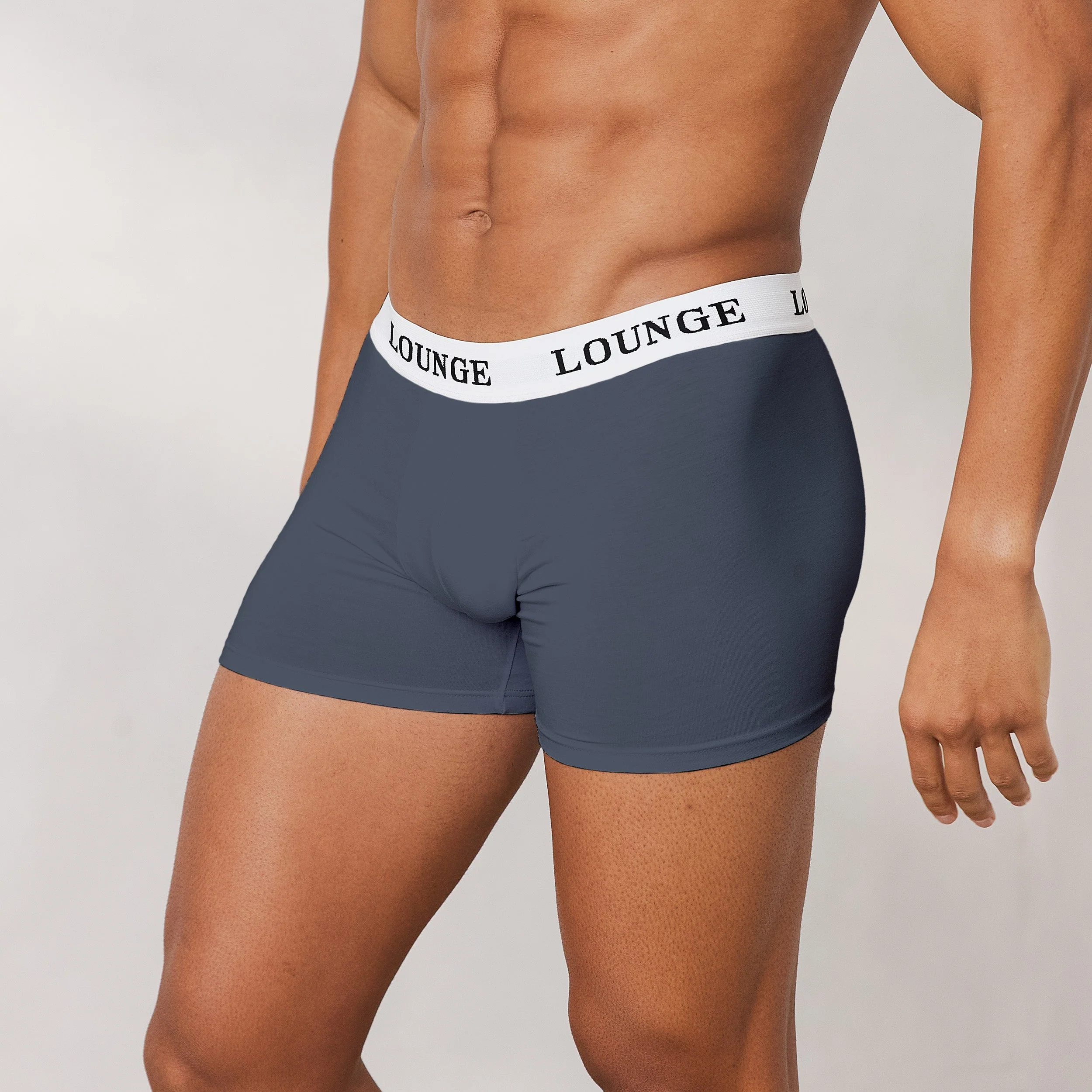 Men's Everyday Boxers (3 Pack) - Smoked Blue - Image 4