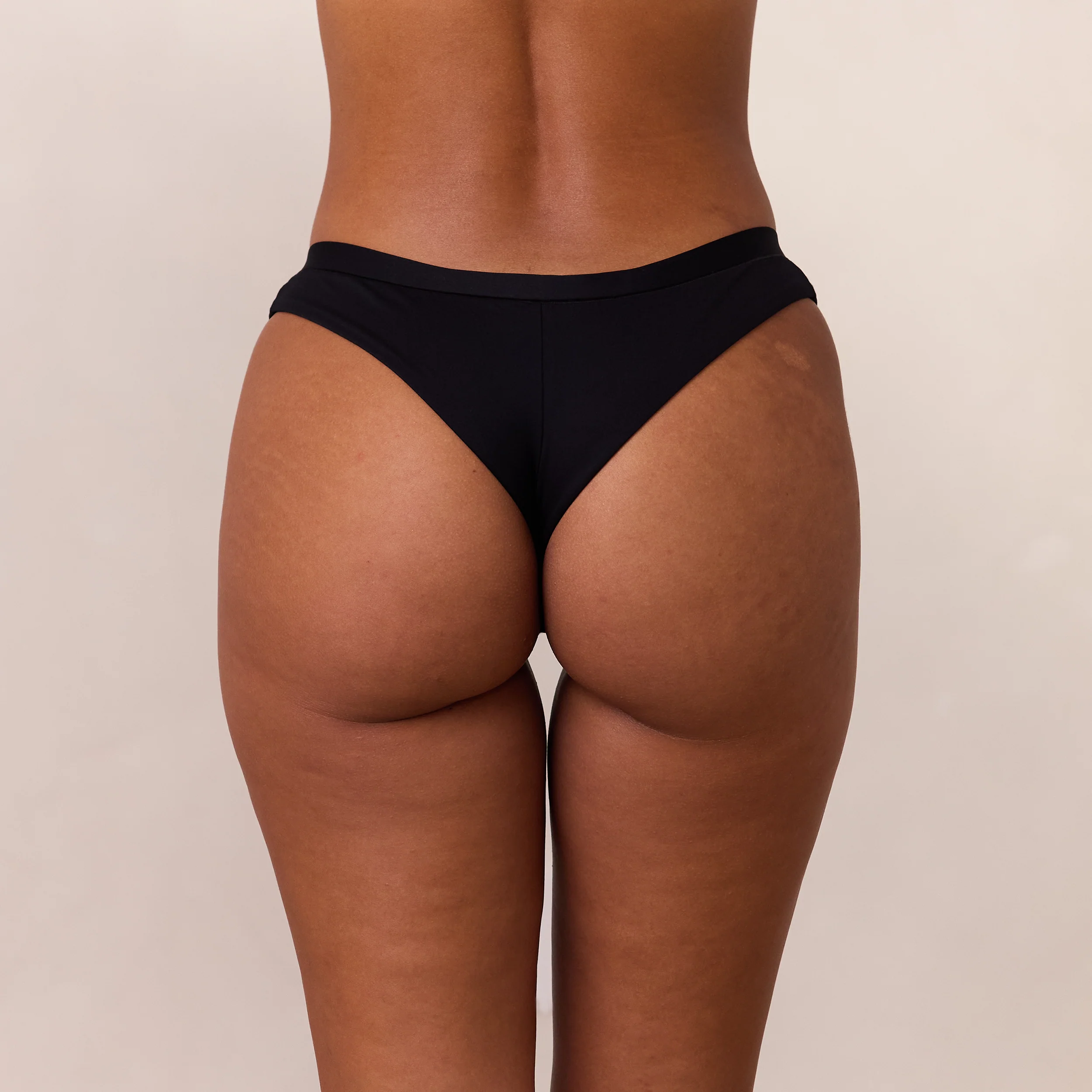 Everyday Comfort Brazilian Briefs - Black - Image 2