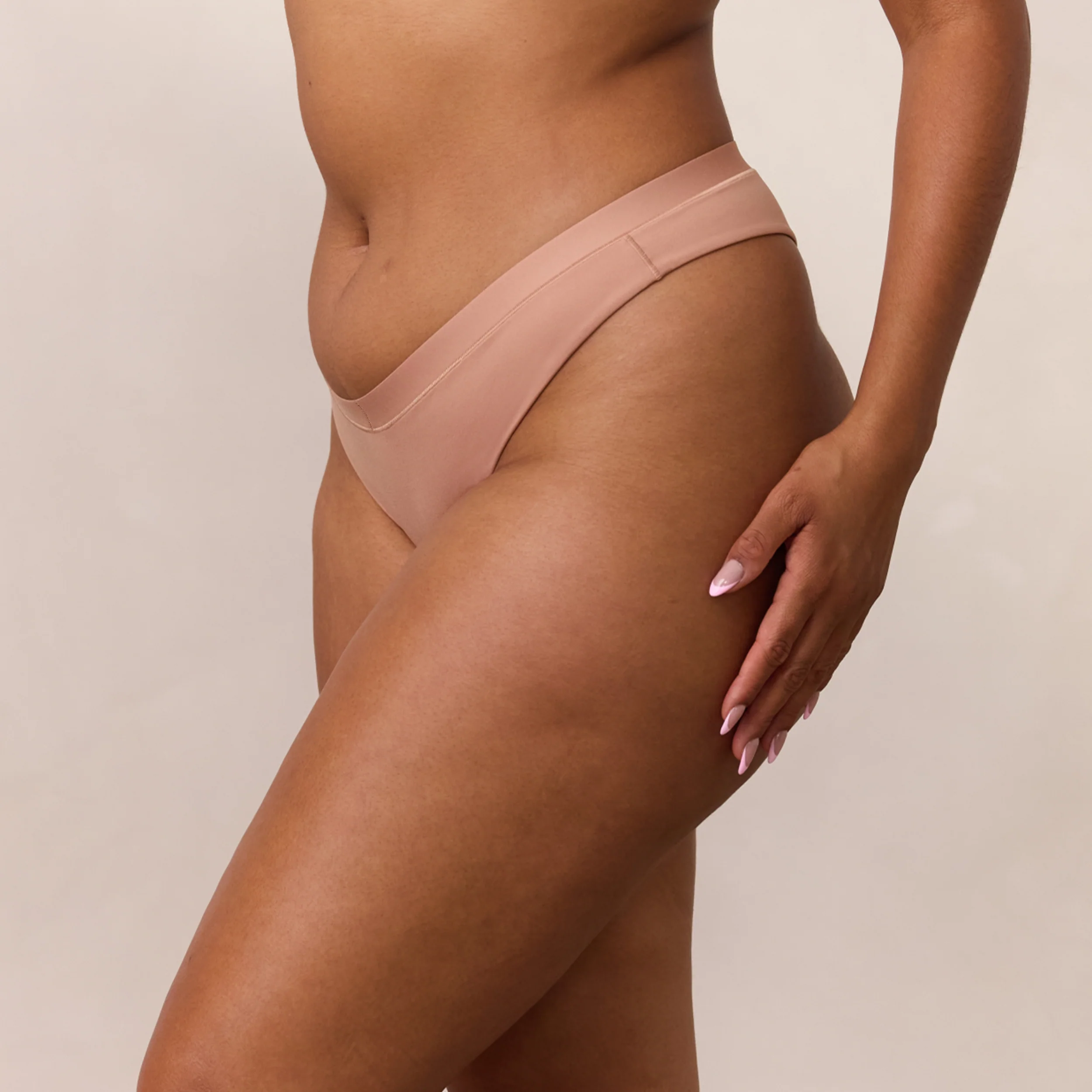Everyday Comfort Brazilian Briefs - Honey - Image 3