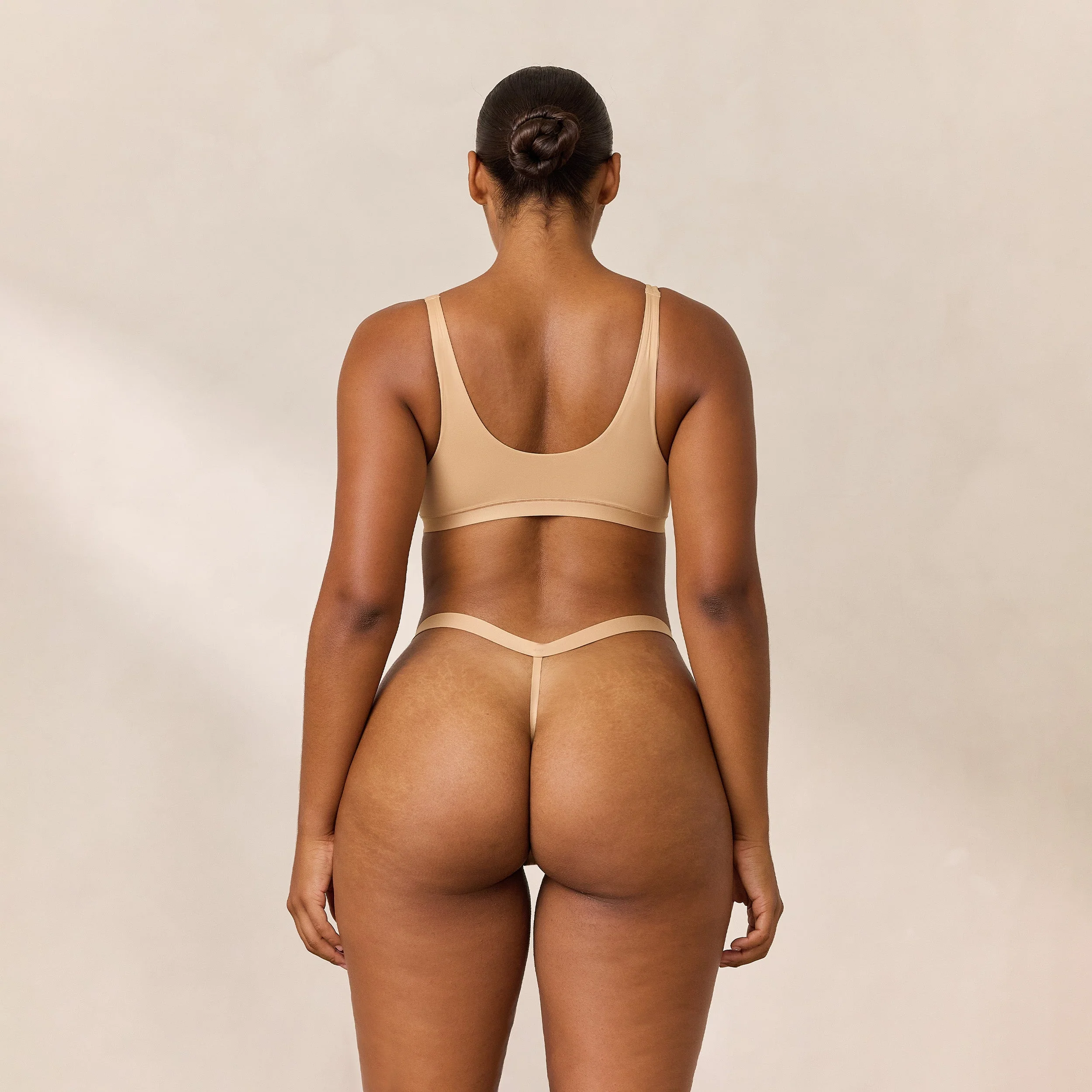 Everyday Comfort Triangle Bra - Sand - Image 5