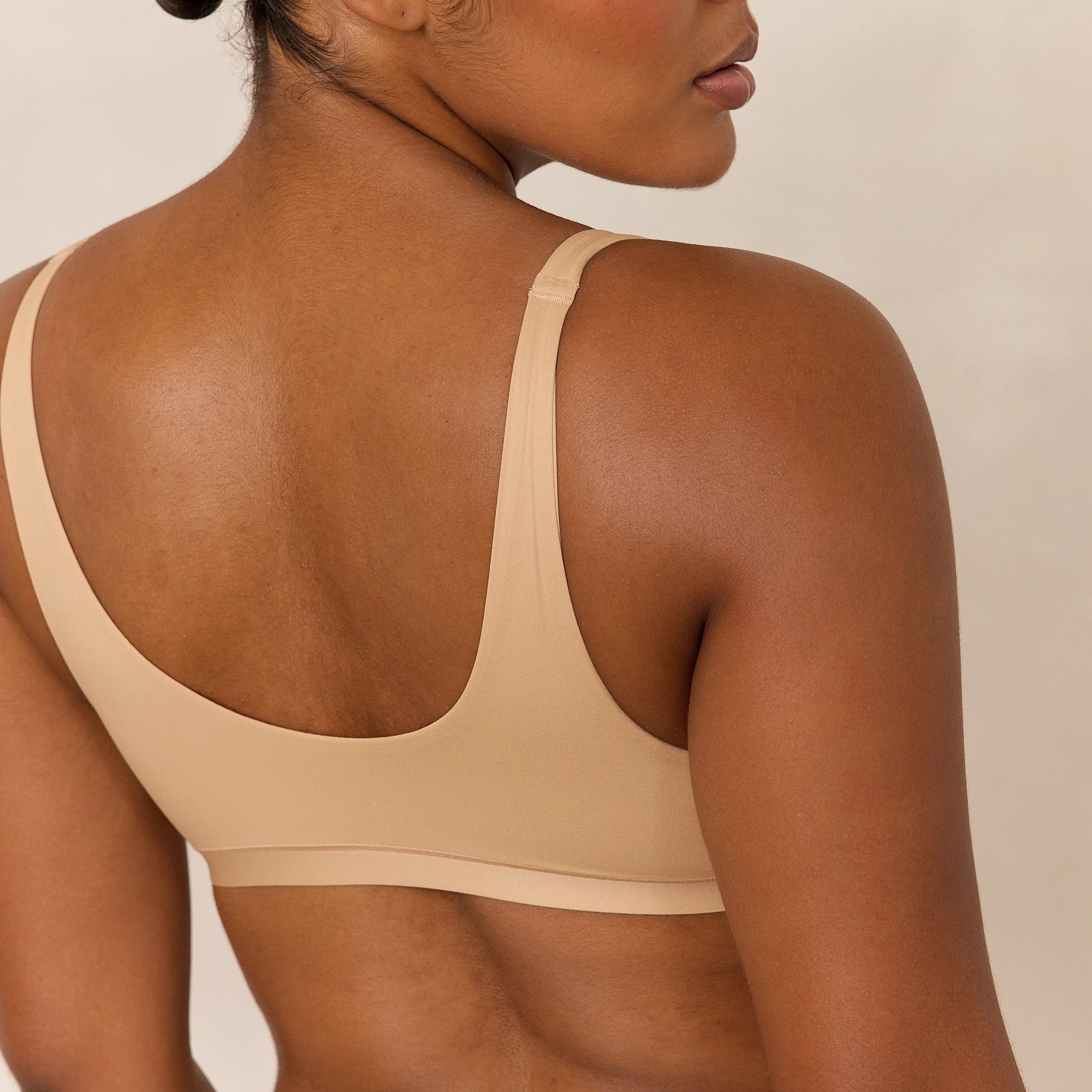 Everyday Comfort Triangle Bra - Sand - Image 6
