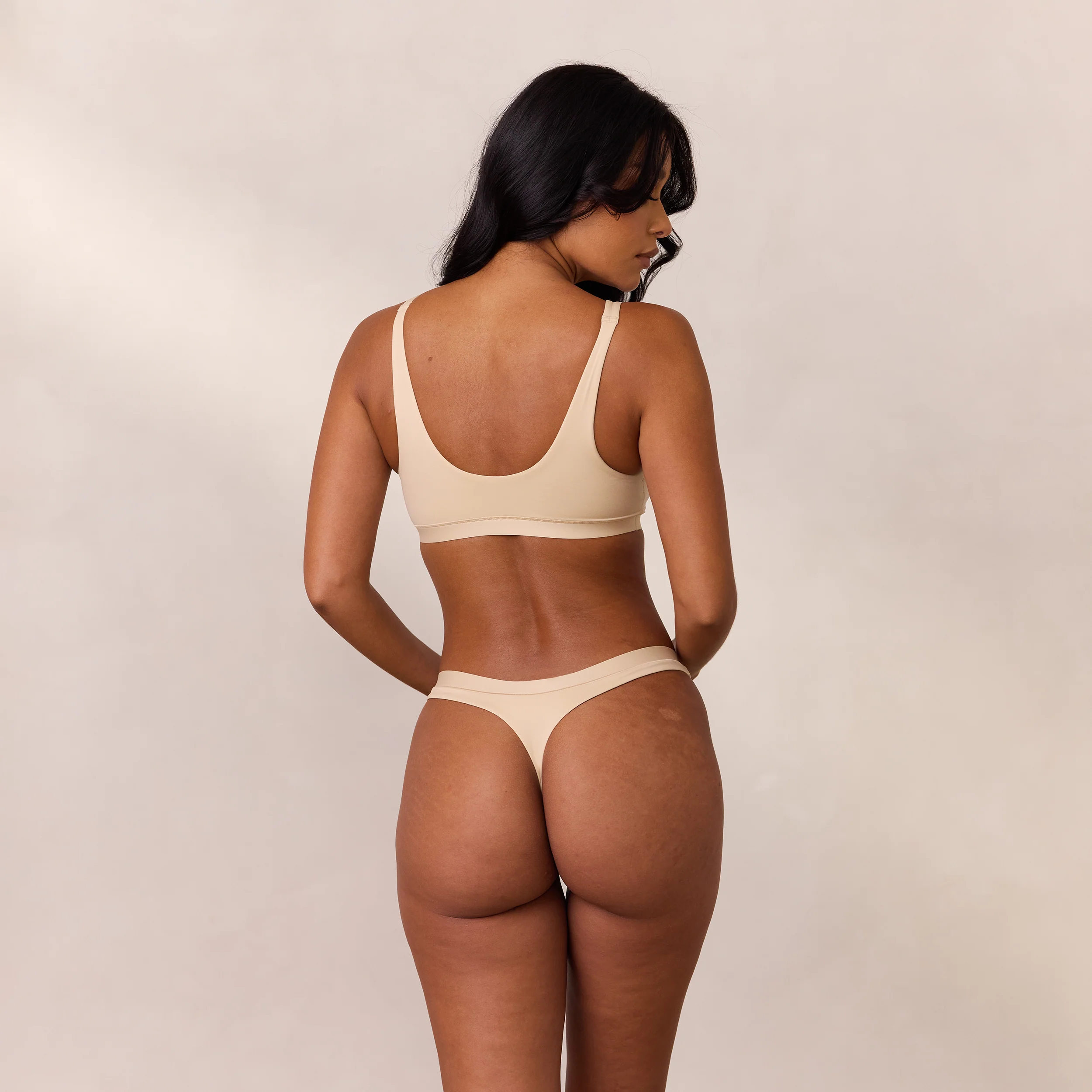 Everyday Comfort Triangle Bra - Vanilla - Image 5