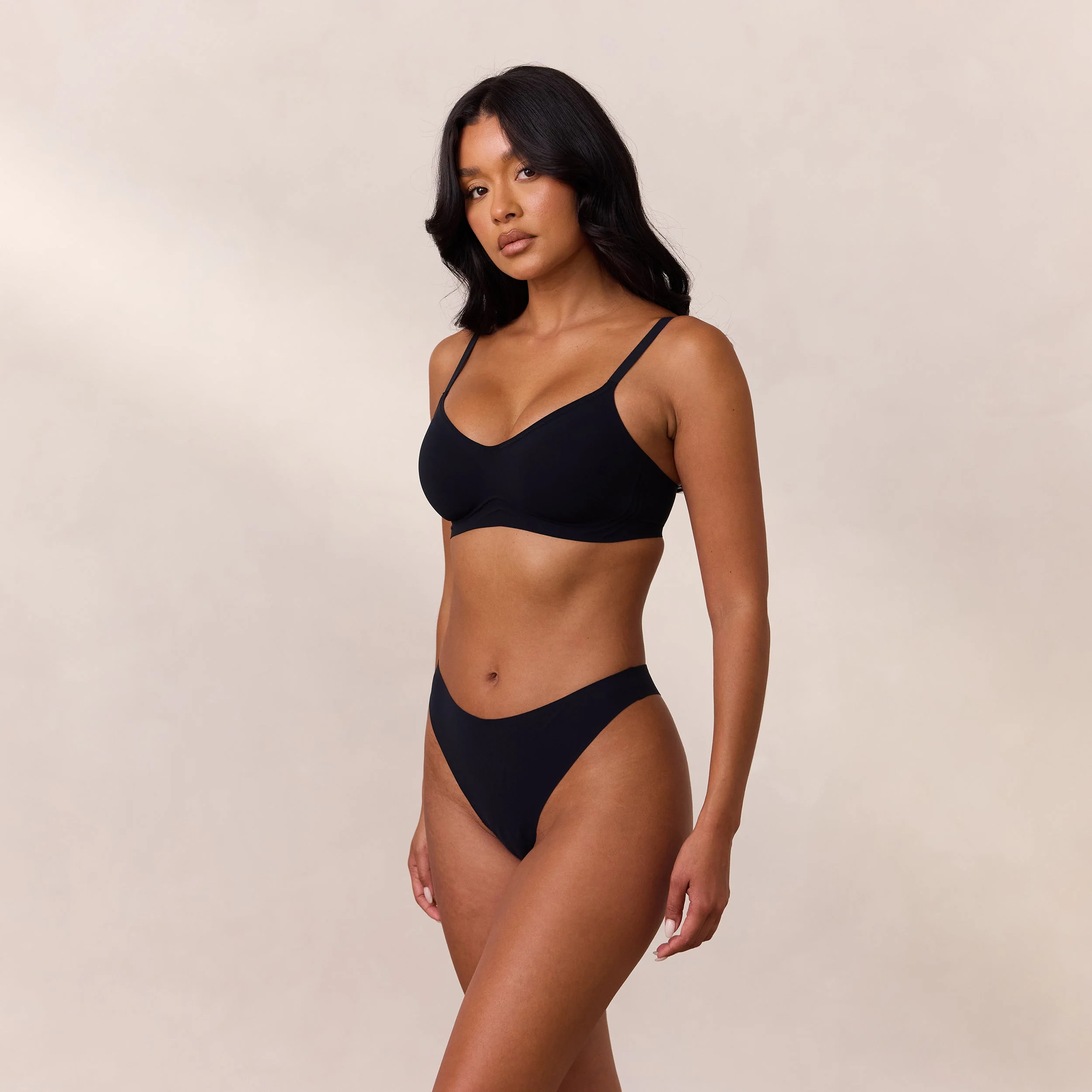 Everyday Flex Bralette - Black - Image 5