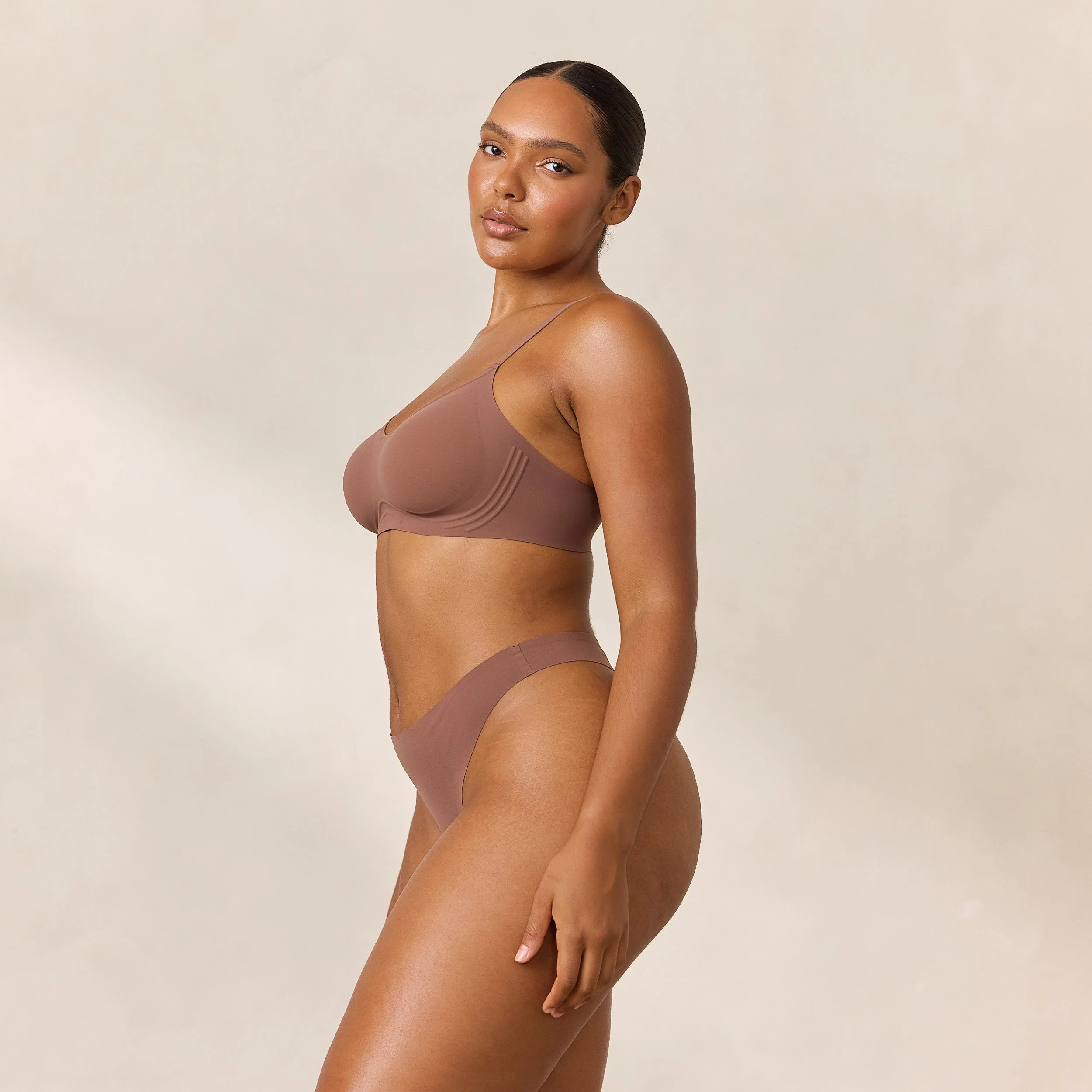 Everyday Flex Bralette - Nutmeg - Image 5